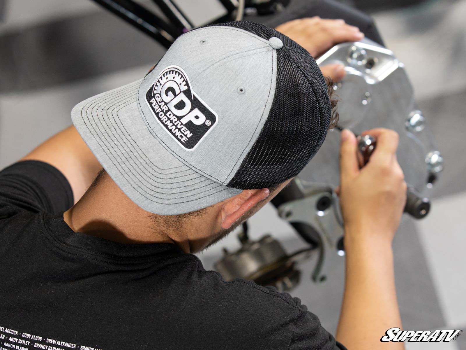 Photo of SuperATV GDP Trucker Hat by SuperATV - Premium Apparel & Accessories for UTVs / Side by Sides