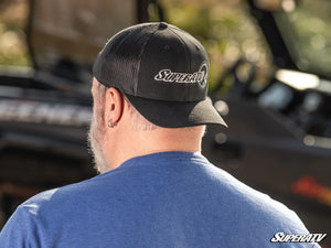 SuperATV Black and White SuperATV Trucker Hat