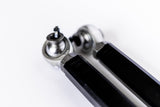 Close-up of HCR radius rod bearing and anodized finish