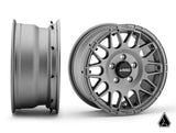 Standard XT Warrior Tires 35x10x15 on 15x7 Assault Industries Hellfire Matte Titanium Wheels 4/136 Pattern
