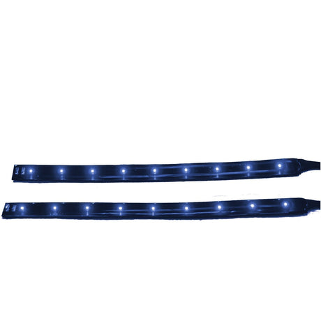 Photo of Flex Motion Strip Lights Twin Pack by Vision X Off-Road - Premium LED Light Whips & Rock Lights for UTVs / Side by Sides