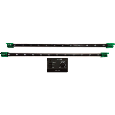 Photo of Mini Motion Strip Lights Twin Pack by Vision X Off-Road - Premium LED Light Whips & Rock Lights for UTVs / Side by Sides
