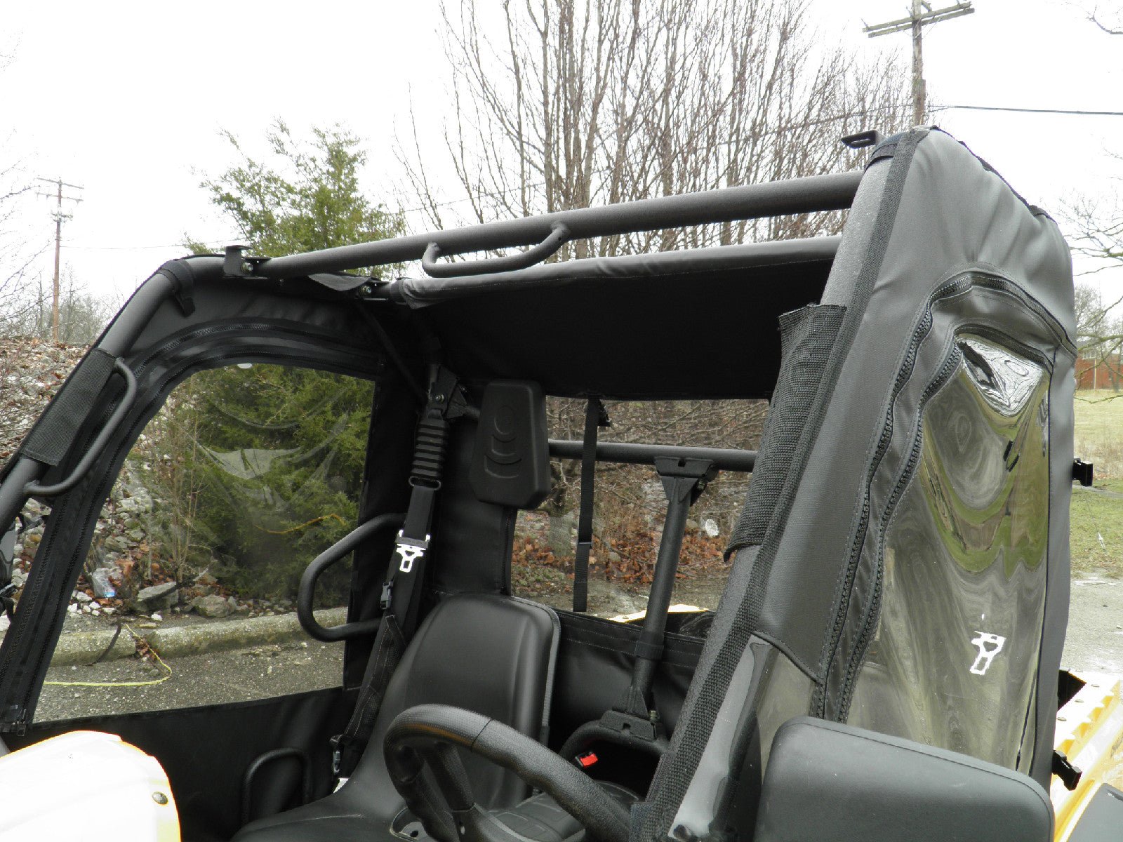 Photo of HiSun 500/700 - Door/Rear Window Combo (Half Doors) by 3 Star UTV - Premium Enclosures for UTVs / Side by Sides