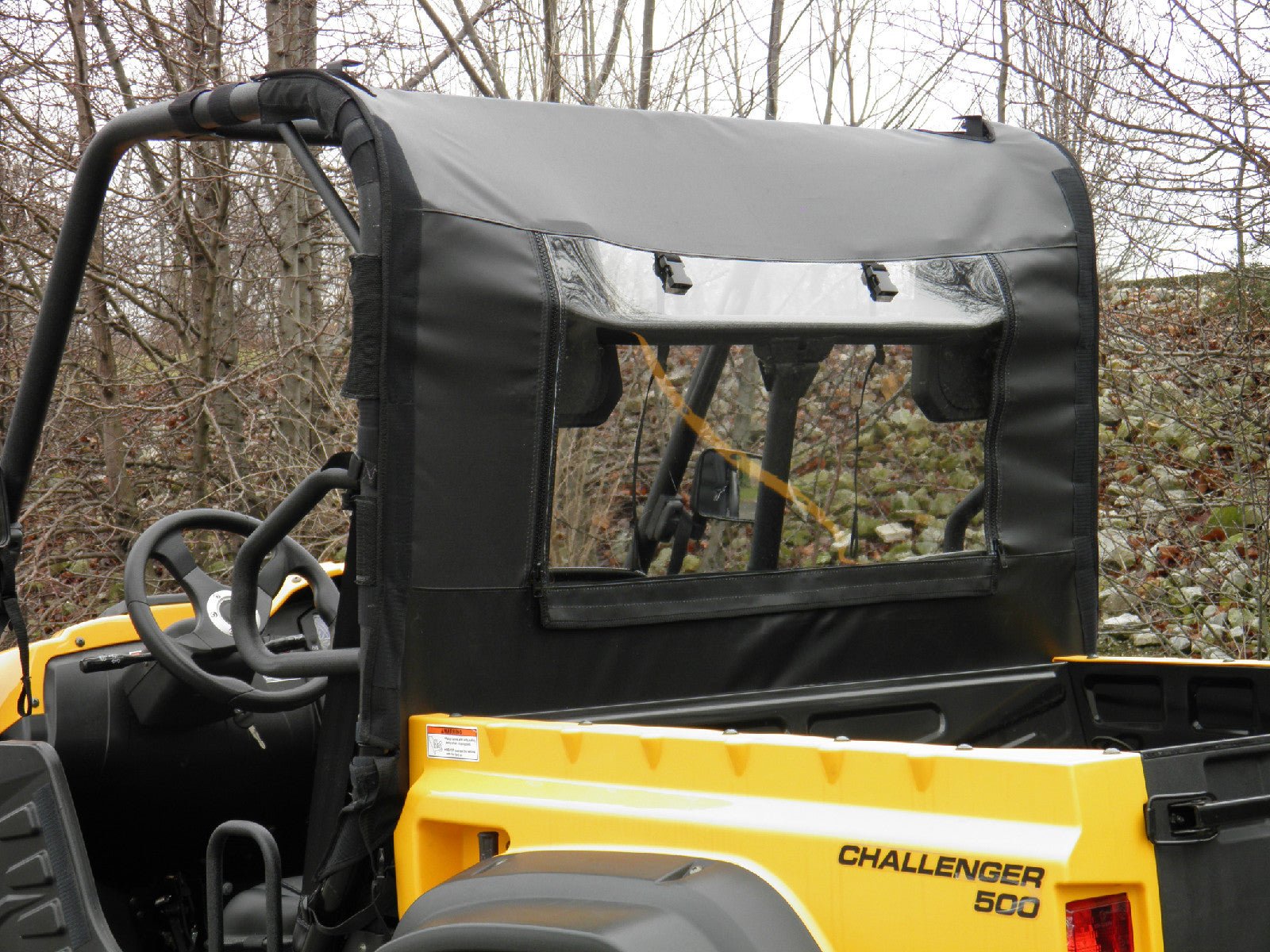 Photo of HiSun 500/700 - Soft Back Panel by 3 Star UTV - Premium Enclosures for UTVs / Side by Sides