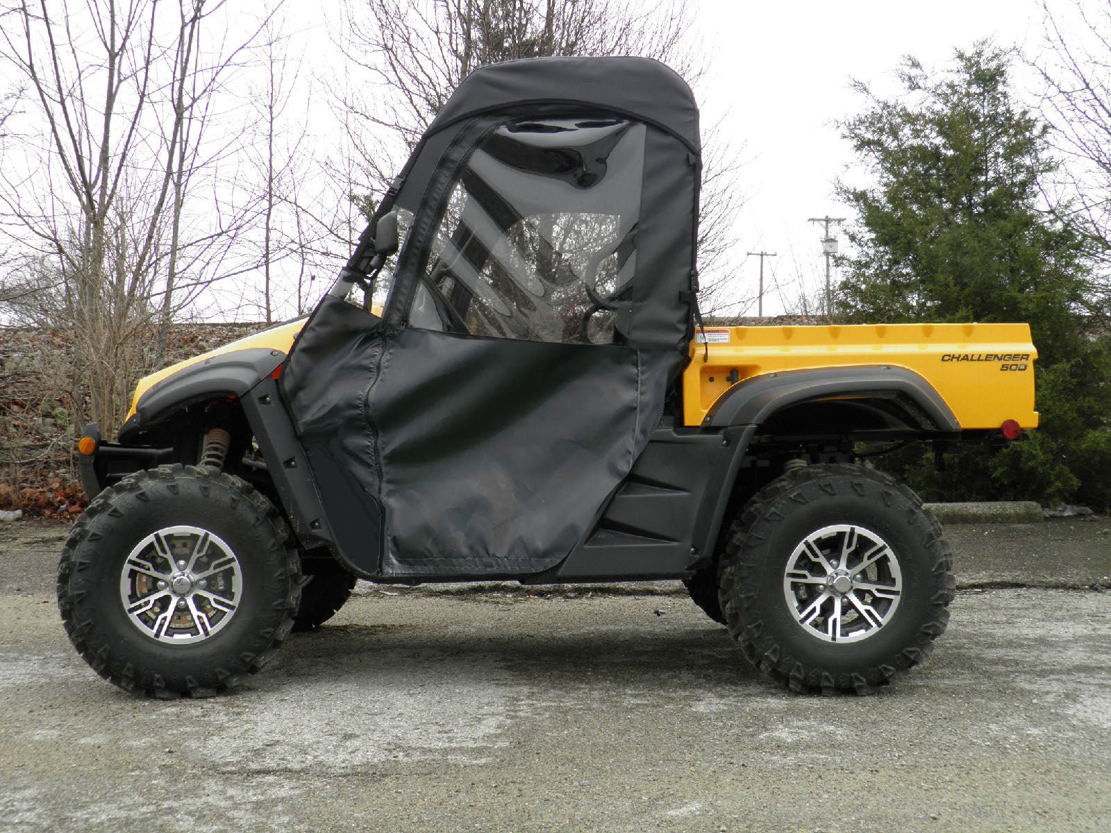 Photo of HiSun 500/700 - Door/Rear Window Combo (Full Doors) by 3 Star UTV - Premium Enclosures for UTVs / Side by Sides