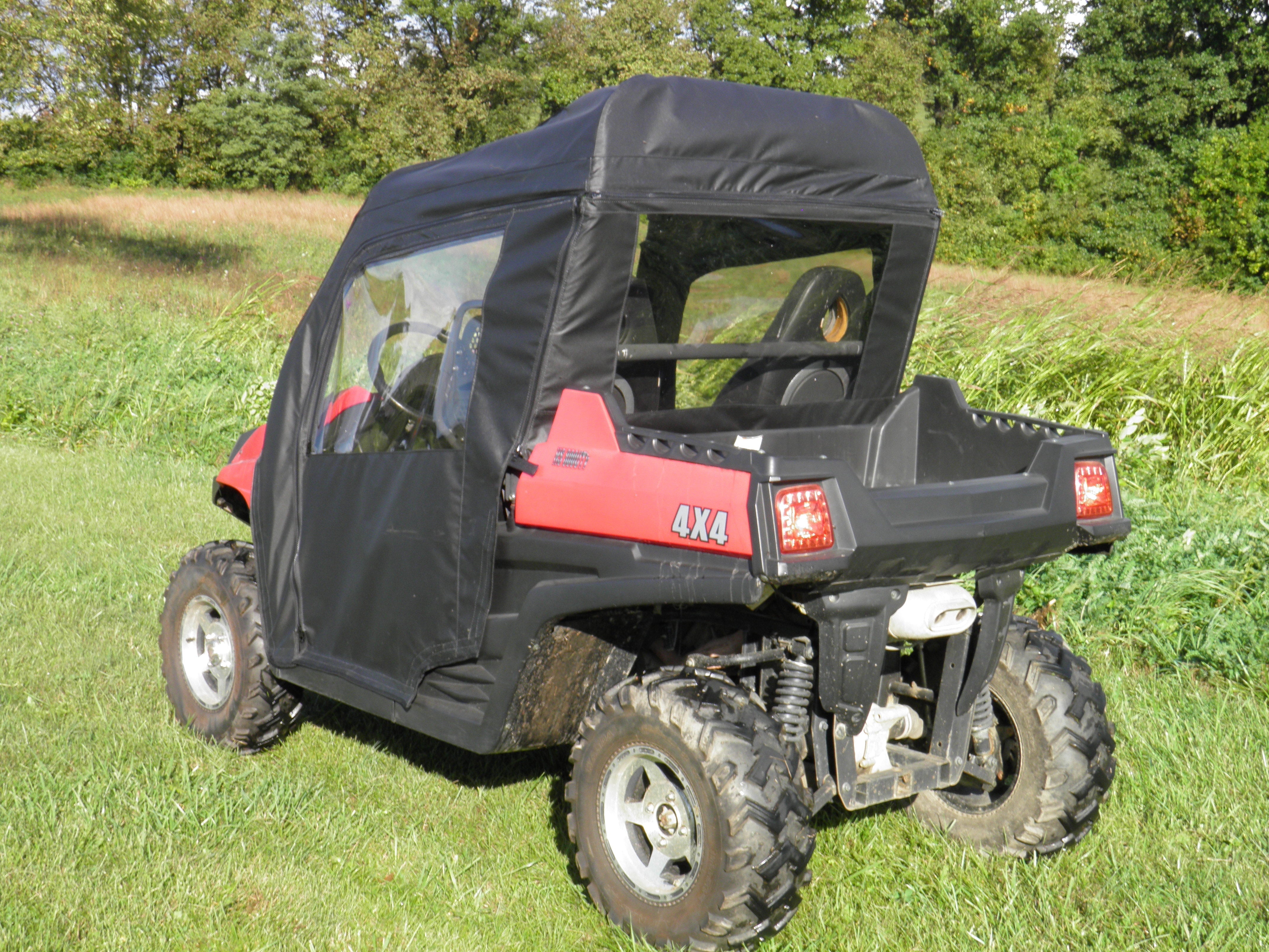 Photo of HiSun 800 - Door/Rear Window Combo by 3 Star UTV - Premium Enclosures for UTVs / Side by Sides