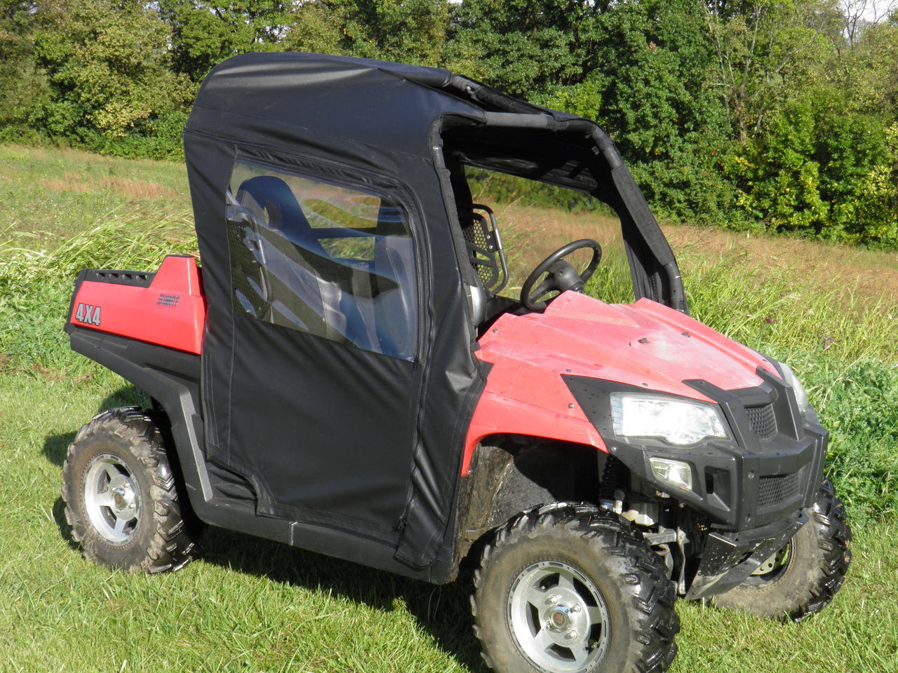 Photo of HiSun 800 - Door/Rear Window Combo by 3 Star UTV - Premium Enclosures for UTVs / Side by Sides