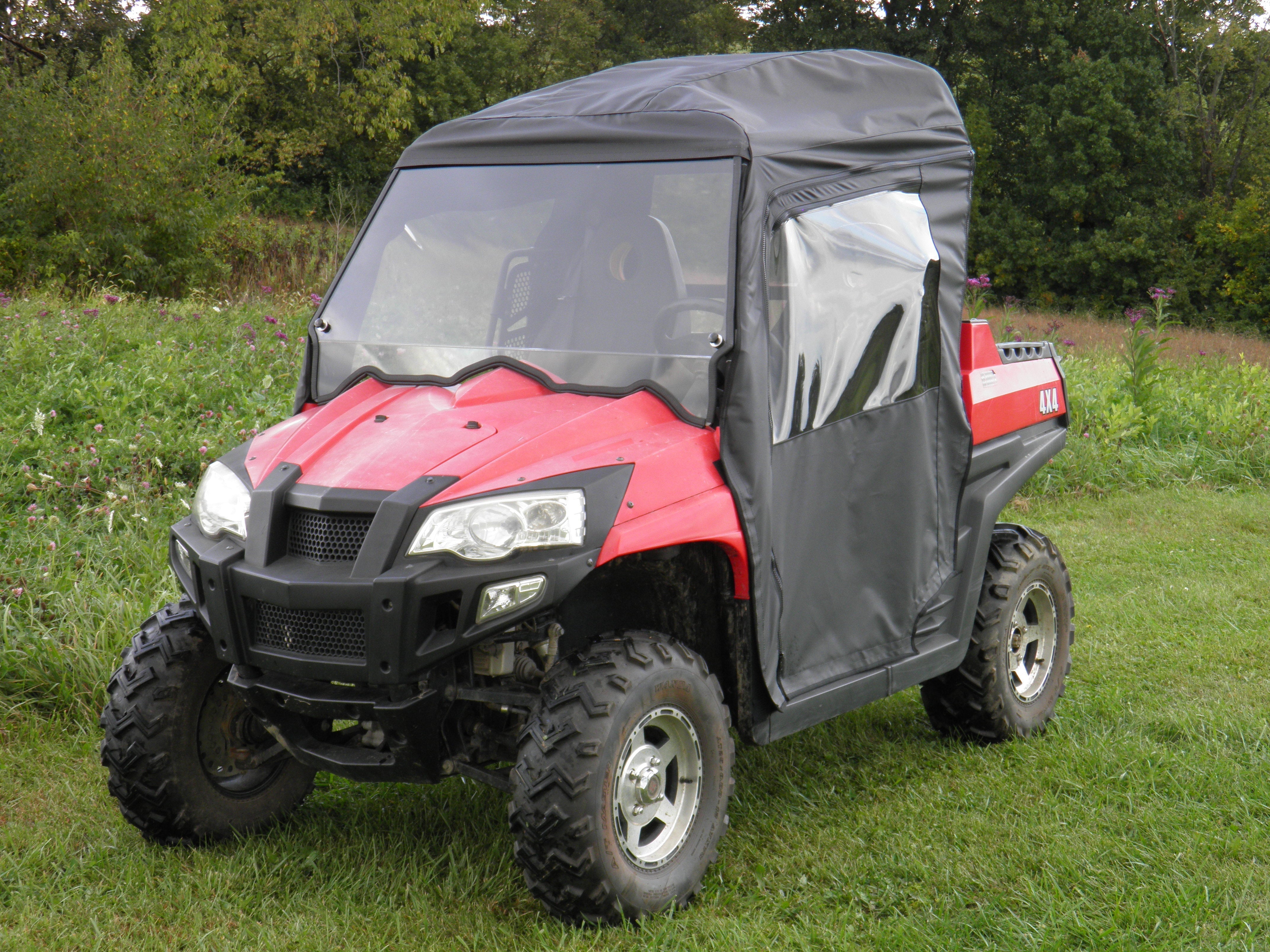 Photo of HiSun 800 - Full Cab Enclosure for Hard Windshield by 3 Star UTV - Premium Enclosures for UTVs / Side by Sides