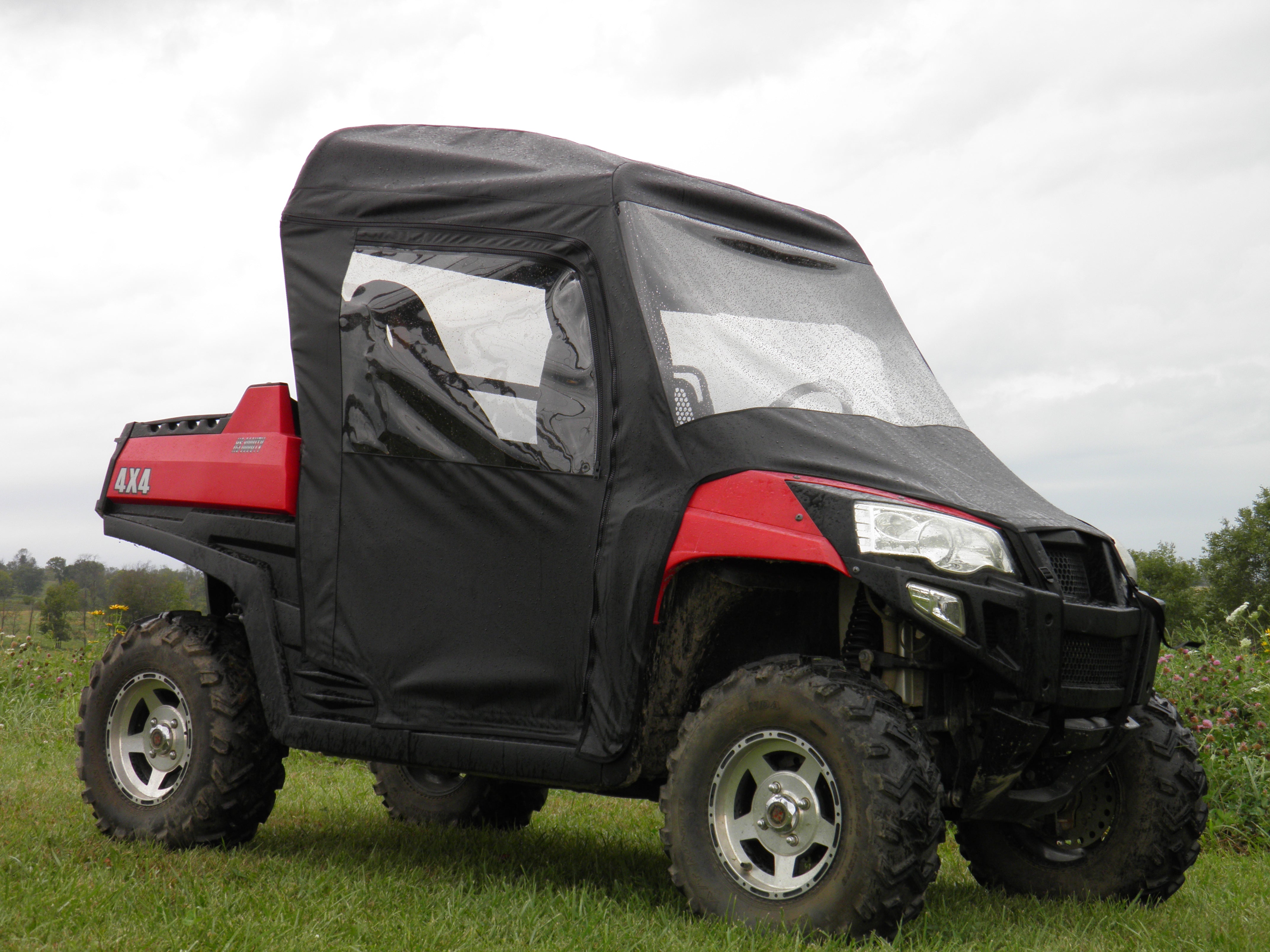 Photo of HiSun 800 - Full Cab Enclosure with Vinyl Windshield by 3 Star UTV - Premium Enclosures for UTVs / Side by Sides