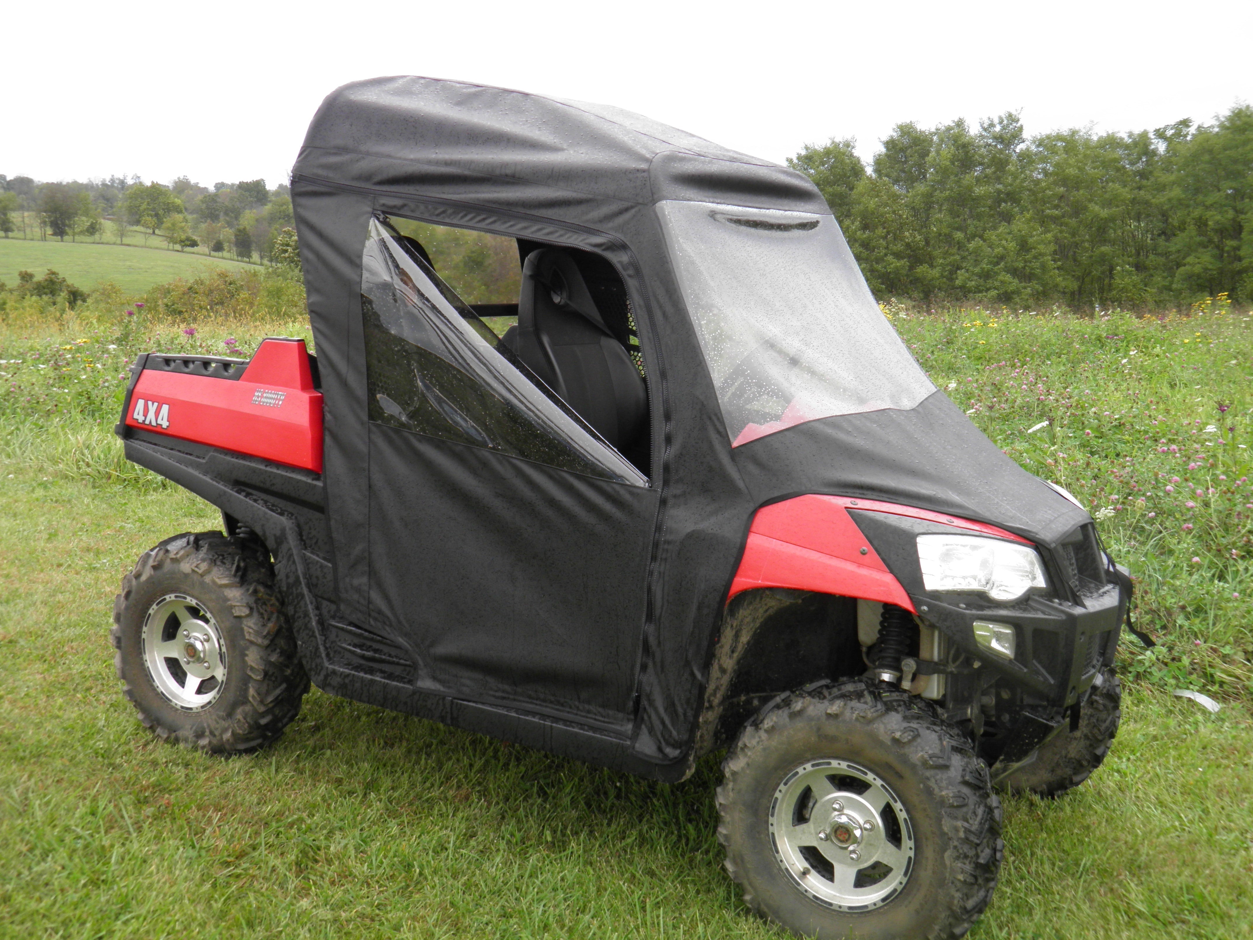 Photo of HiSun 800 - Full Cab Enclosure with Vinyl Windshield by 3 Star UTV - Premium Enclosures for UTVs / Side by Sides