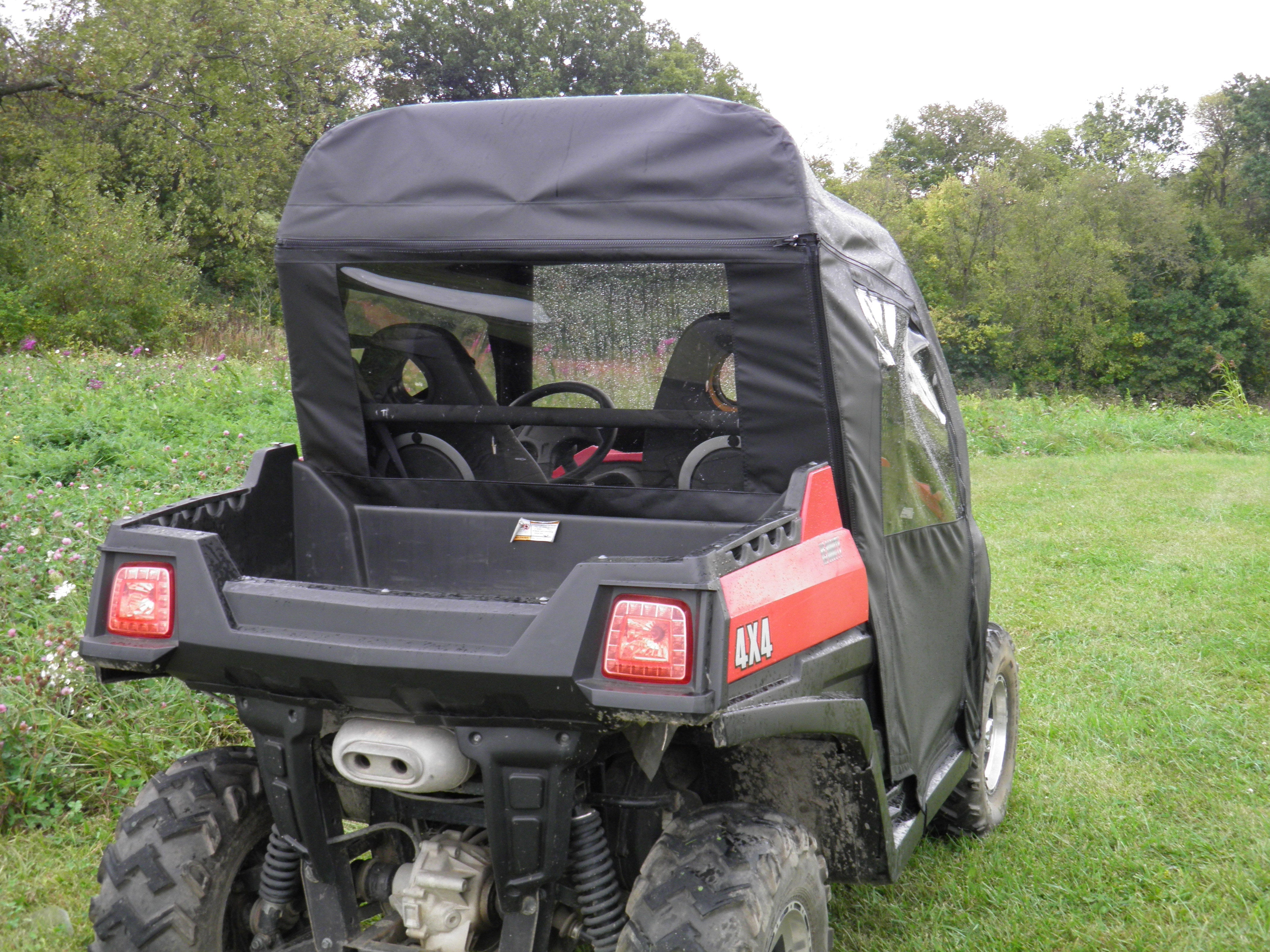 Photo of HiSun 800 - Soft Back Panel by 3 Star UTV - Premium Enclosures for UTVs / Side by Sides
