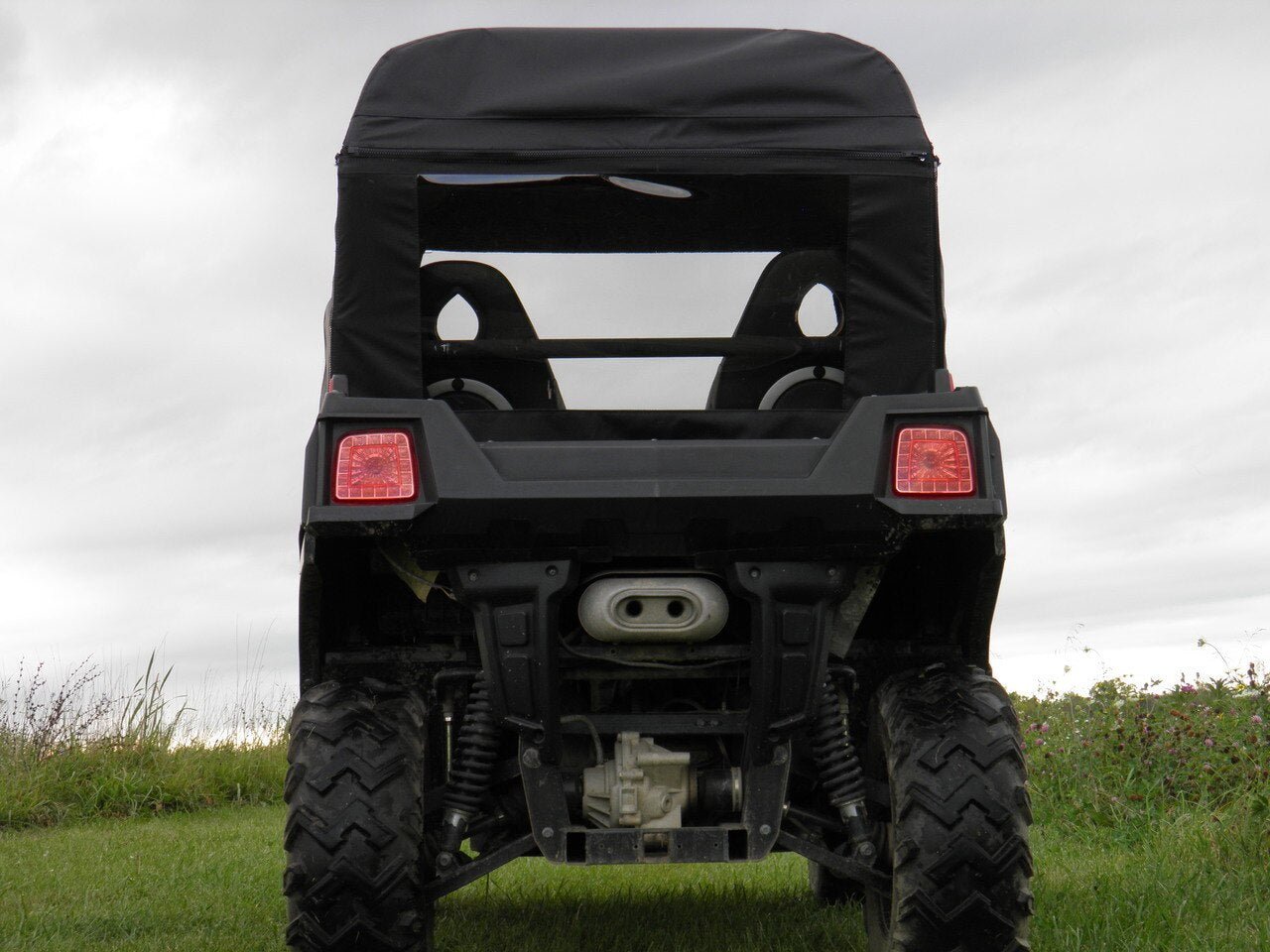 Photo of HiSun 800 - Soft Back Panel by 3 Star UTV - Premium Enclosures for UTVs / Side by Sides