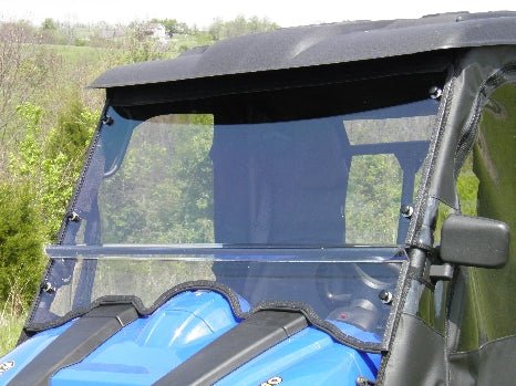 Photo of HiSun HS 750 Crew/Axis 750 Crew - 2 Pc Windshield with Vent, Clamp, and Hard Coat Options by 3 Star UTV - Premium Windshields for UTVs / Side by Sides