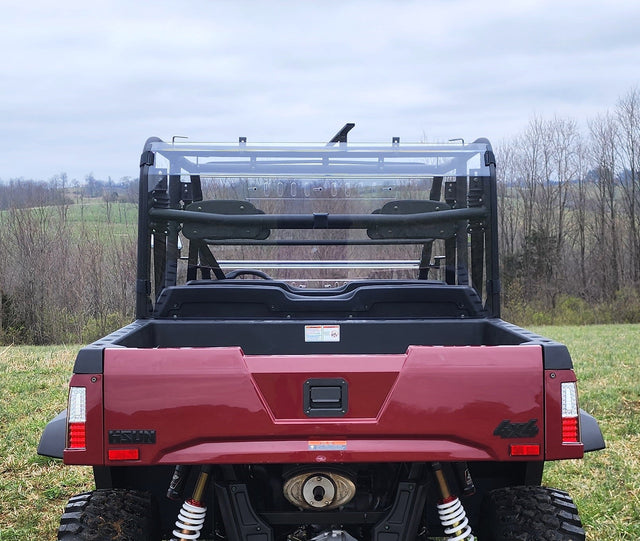 Photo of HiSun Sector 1000 Crew - 1 Pc Lexan Back Panel w/Vent Option by 3 Star UTV - Premium Windshields for UTVs / Side by Sides