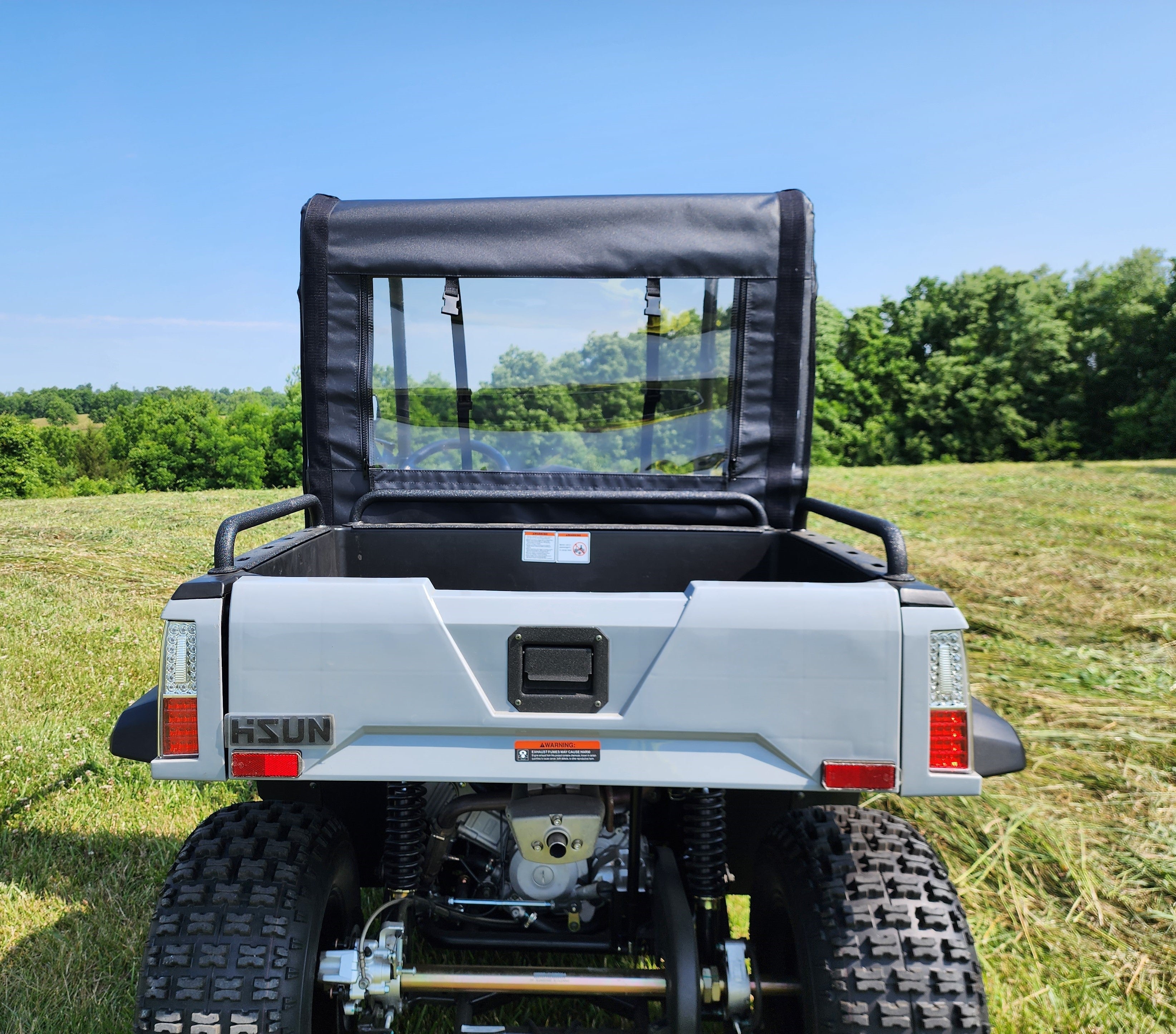 Photo of HiSun Sector 250 - Soft Back Panel by 3 Star UTV - Premium Enclosures for UTVs / Side by Sides