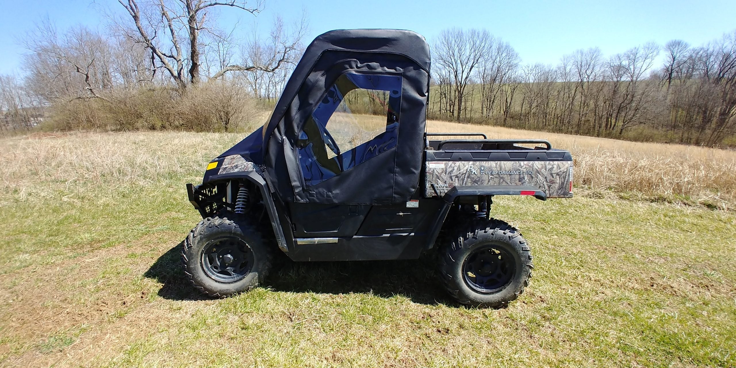 Photo of HiSun Sector 550/750 - Soft Doors by 3 Star UTV - Premium Enclosures for UTVs / Side by Sides