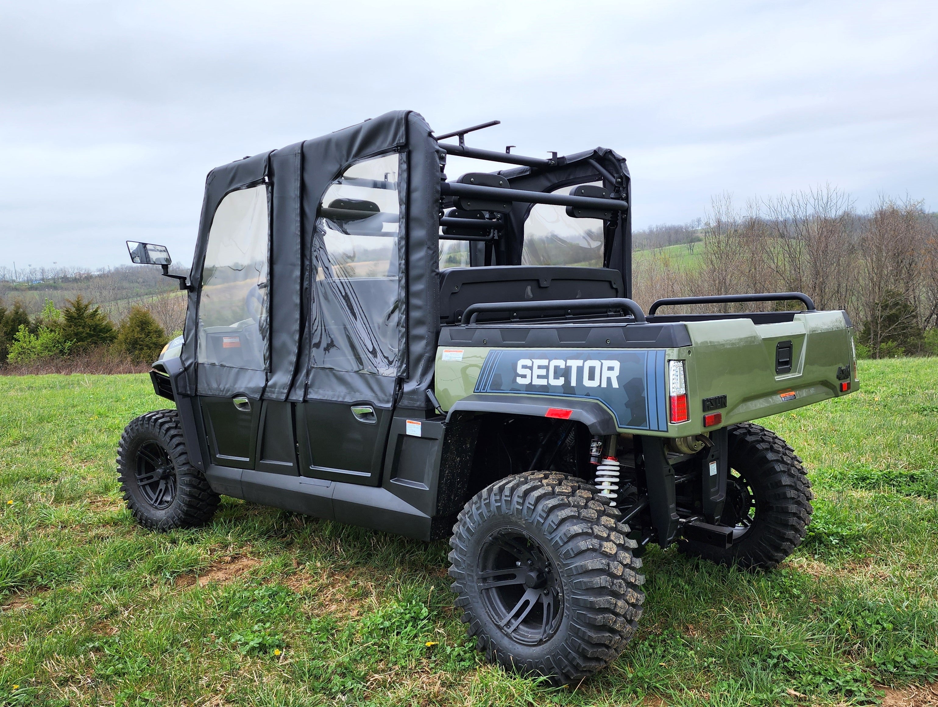 Photo of Bad Boy Bandit Crew - Soft Upper Doors by 3 Star UTV - Premium Enclosures for UTVs / Side by Sides