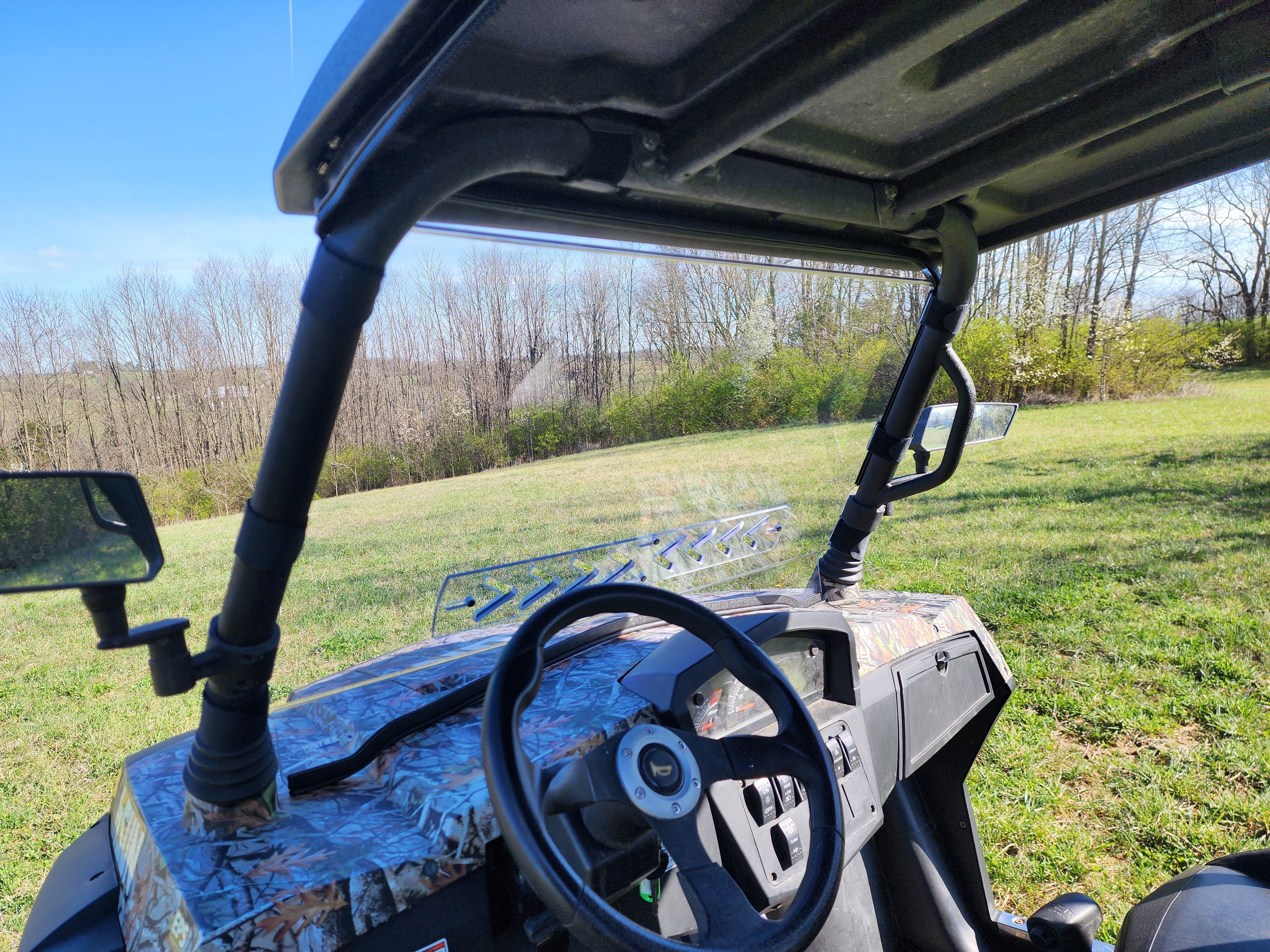 Photo of HiSun Strike 1000 Crew - 1 Pc General-Purpose Windshield by 3 Star UTV - Premium Windshields for UTVs / Side by Sides