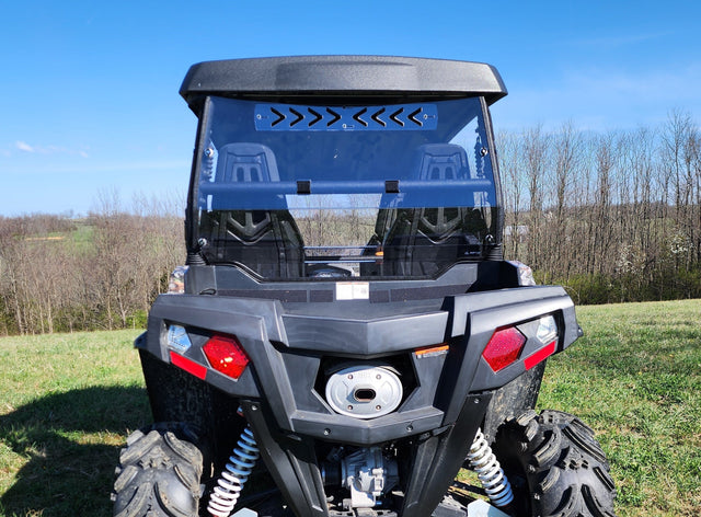 Photo of HiSun Strike 1000 Crew - 1 Pc Lexan Back Panel by 3 Star UTV - Premium Windshields for UTVs / Side by Sides