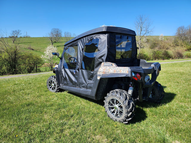 Photo of HiSun Strike 1000 Crew - Soft Full Doors/Rear Panel Combo by 3 Star UTV - Premium Enclosures for UTVs / Side by Sides