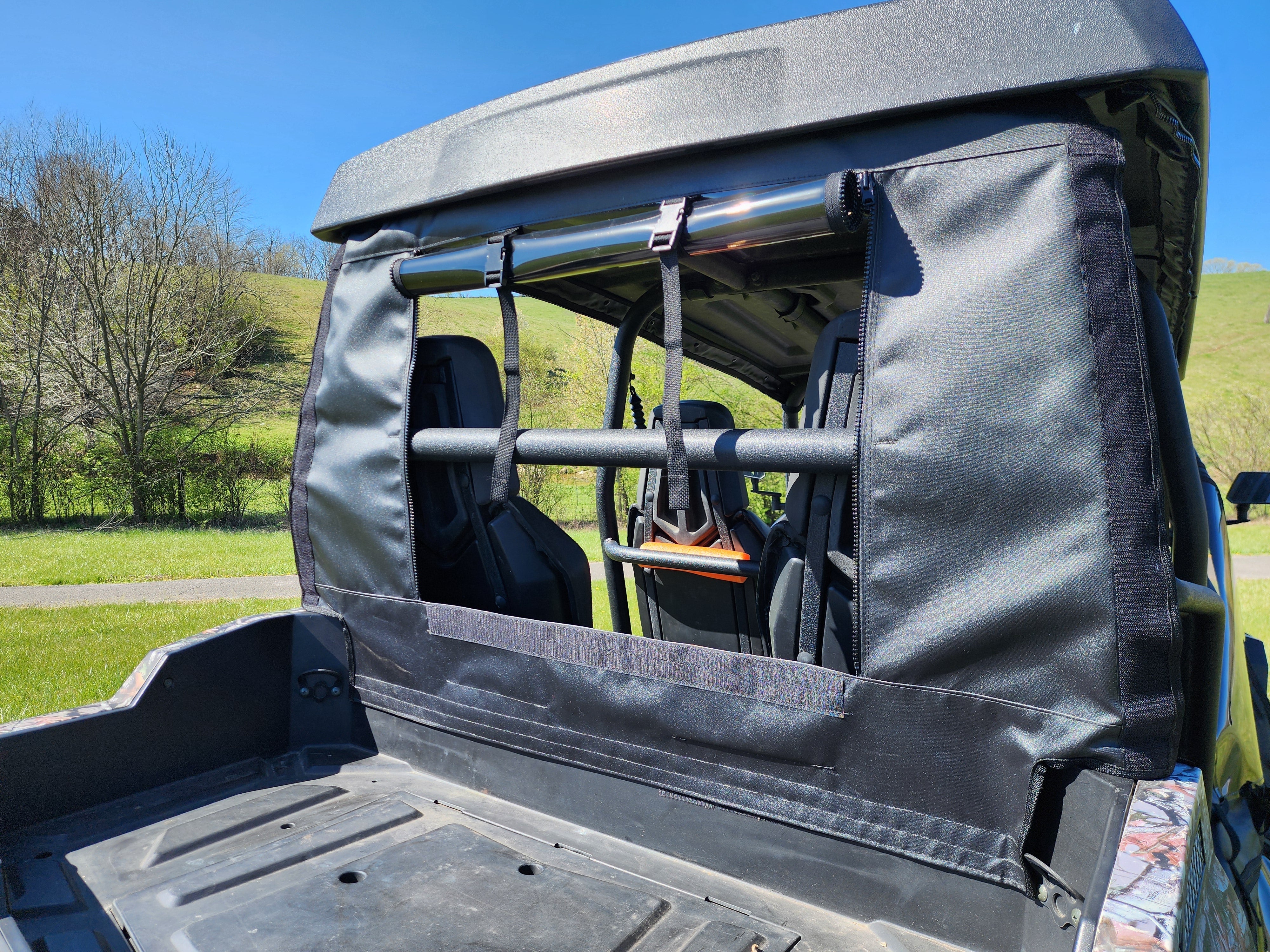 Photo of HiSun Strike 1000 Crew - Soft Full Doors/Rear Panel Combo by 3 Star UTV - Premium Enclosures for UTVs / Side by Sides