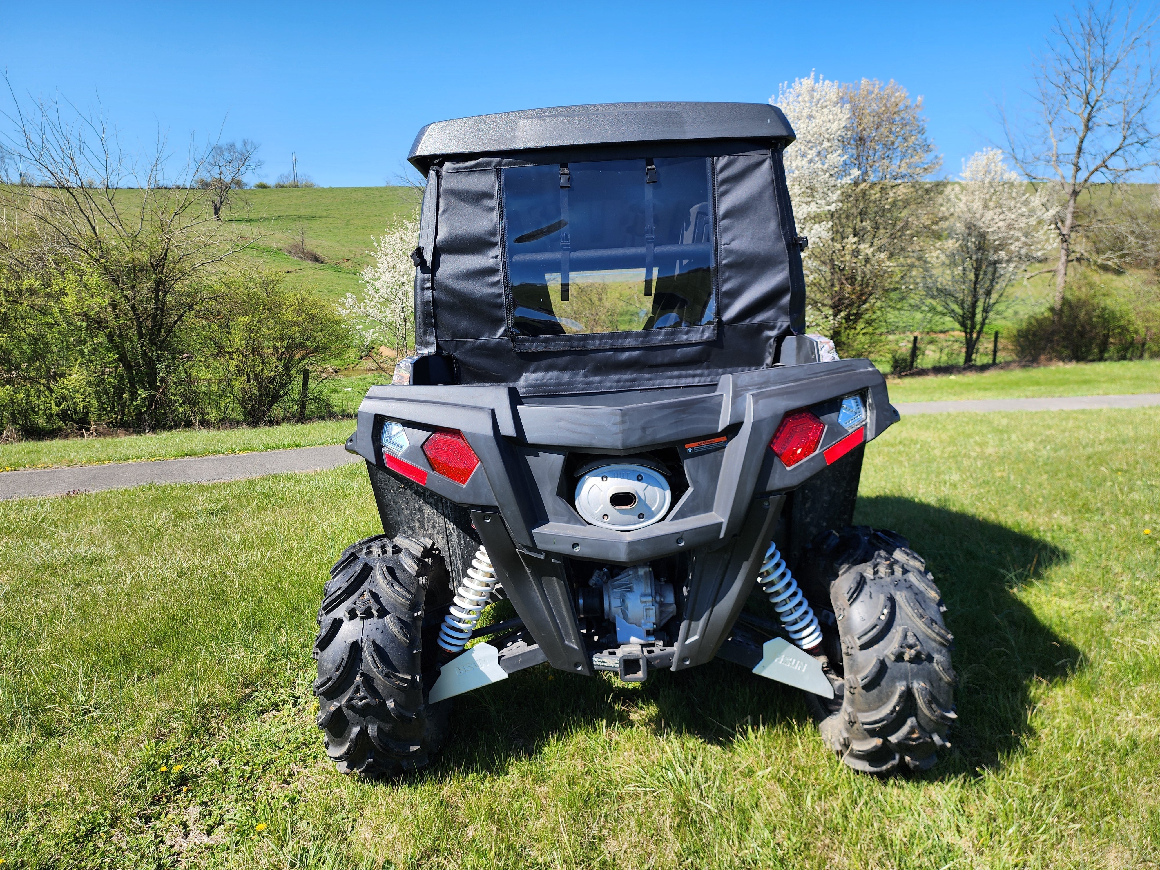 Photo of HiSun Strike 1000 Crew - Soft Full Doors/Rear Panel Combo by 3 Star UTV - Premium Enclosures for UTVs / Side by Sides
