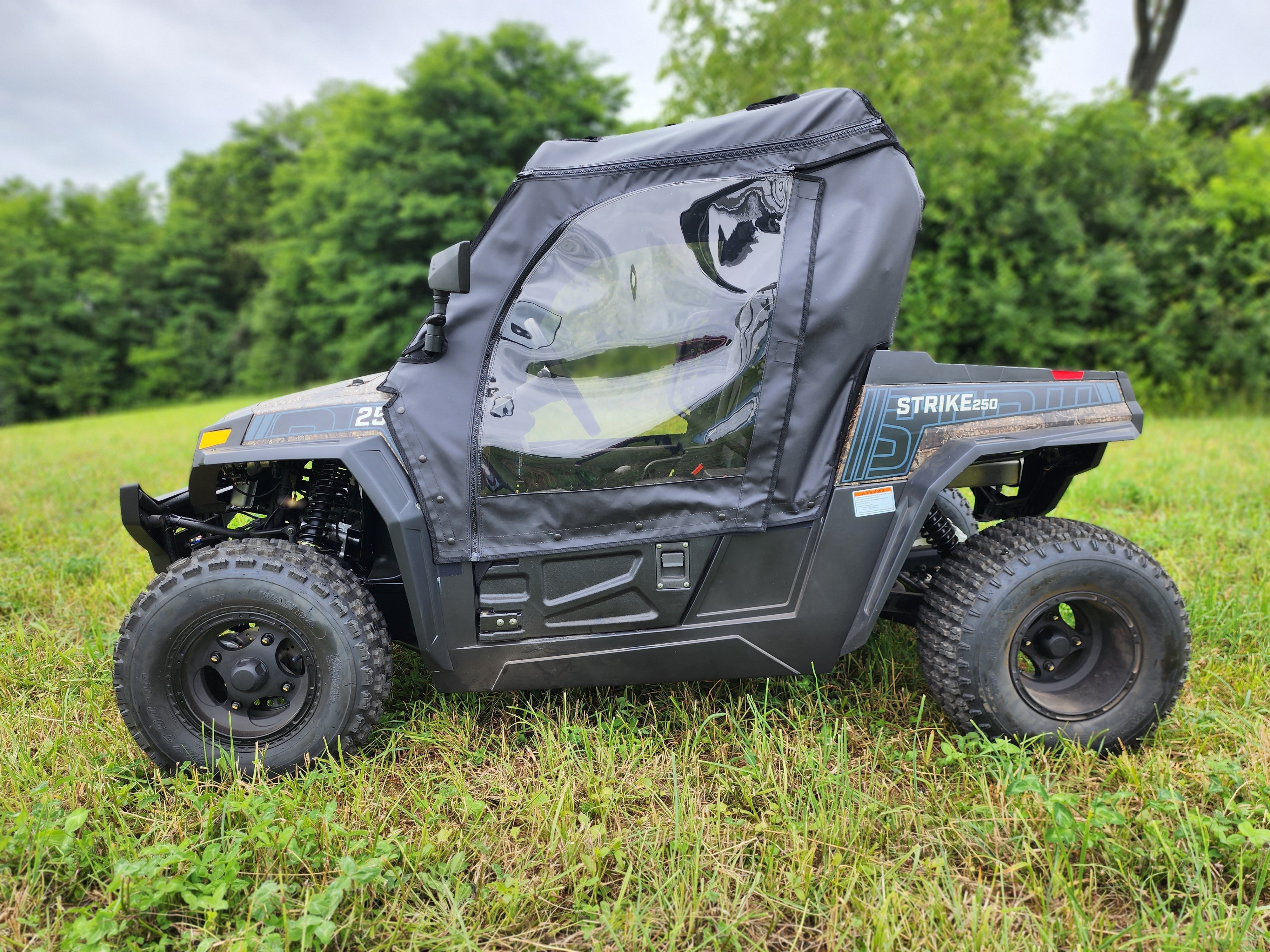 Photo of HiSun Strike 250 - Door/Rear Window Combo by 3 Star UTV - Premium Enclosures for UTVs / Side by Sides