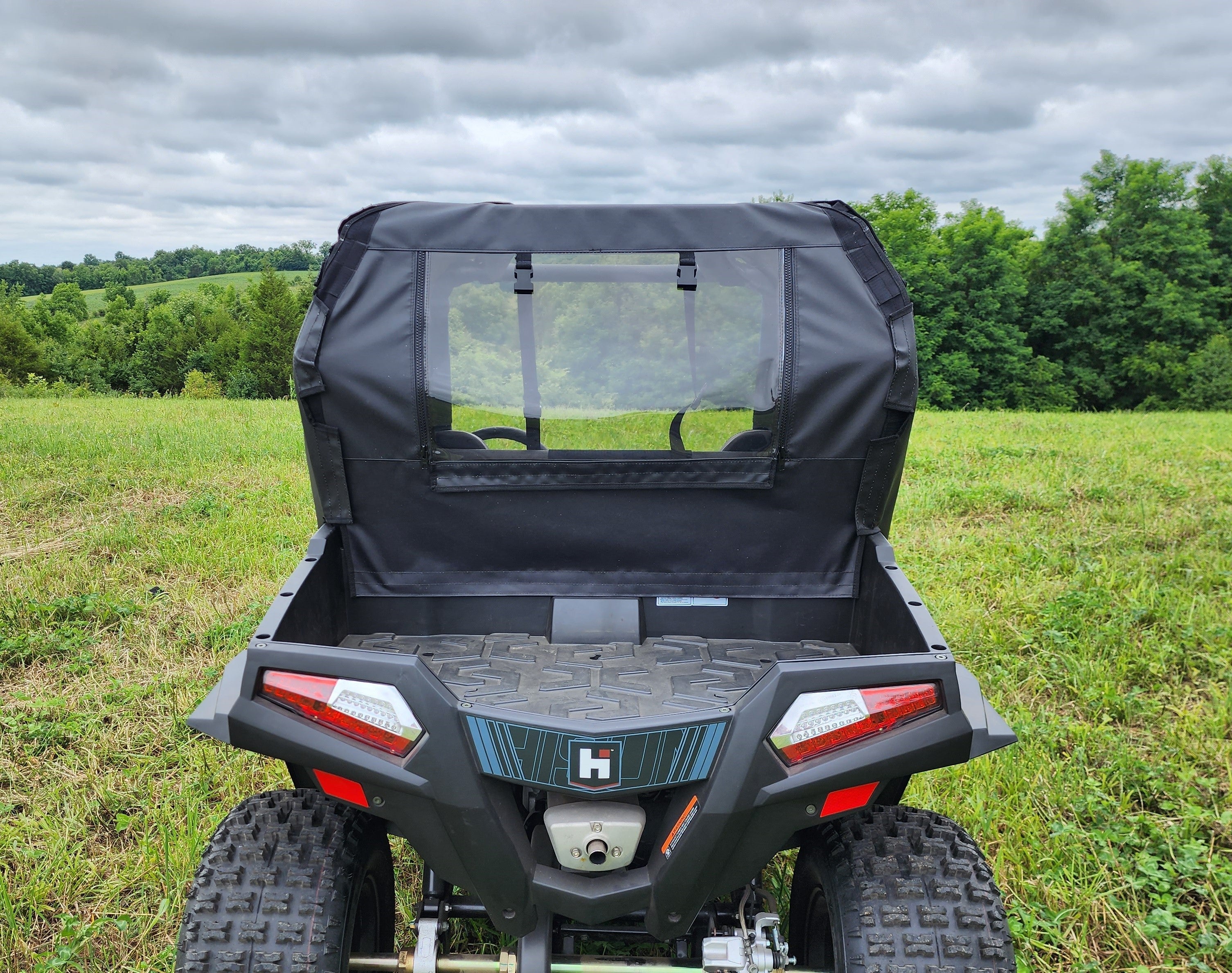 Photo of HiSun Strike 250 - Door/Rear Window Combo by 3 Star UTV - Premium Enclosures for UTVs / Side by Sides