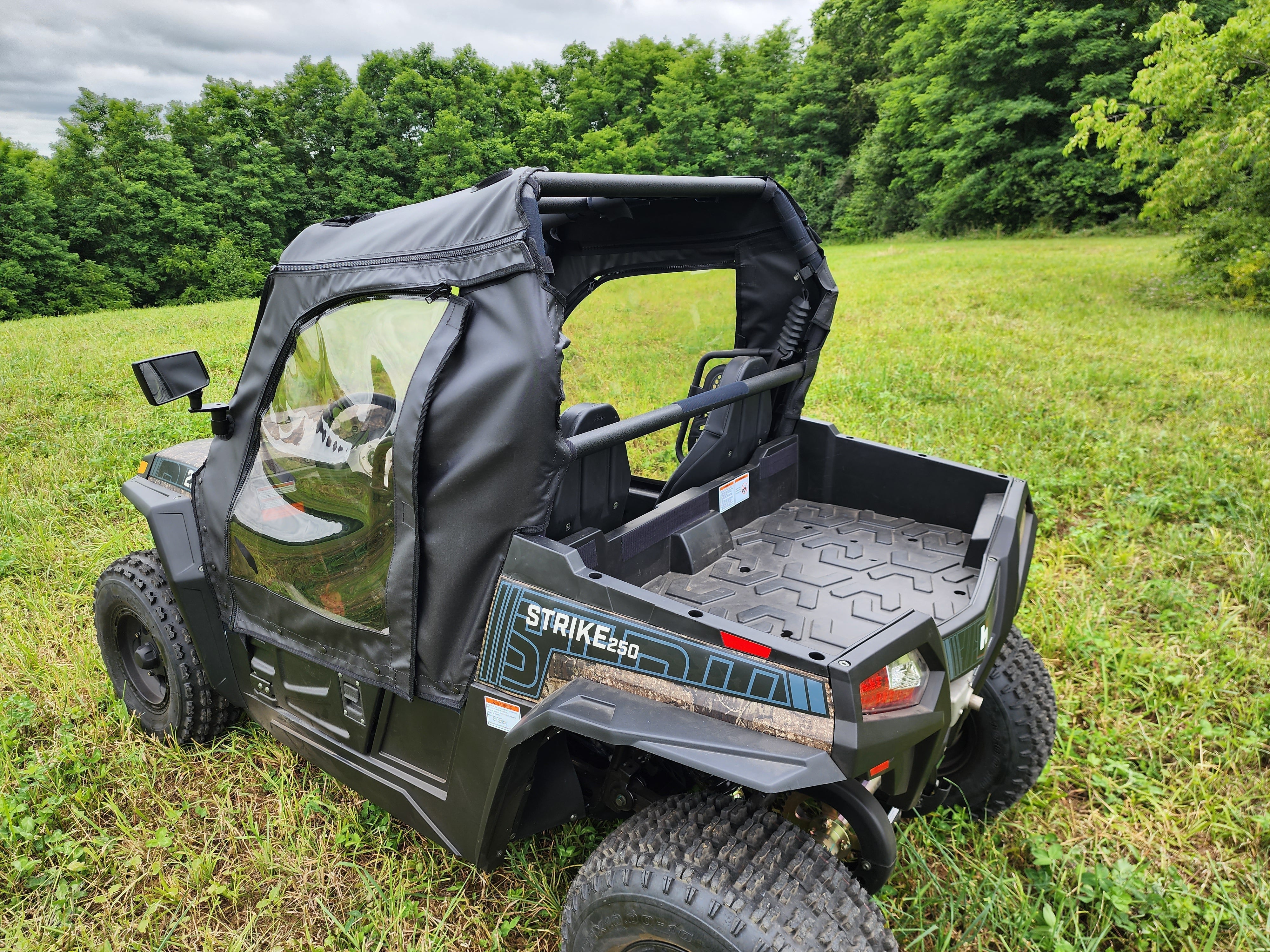 Photo of HiSun Strike 250 - Soft Doors by 3 Star UTV - Premium Enclosures for UTVs / Side by Sides