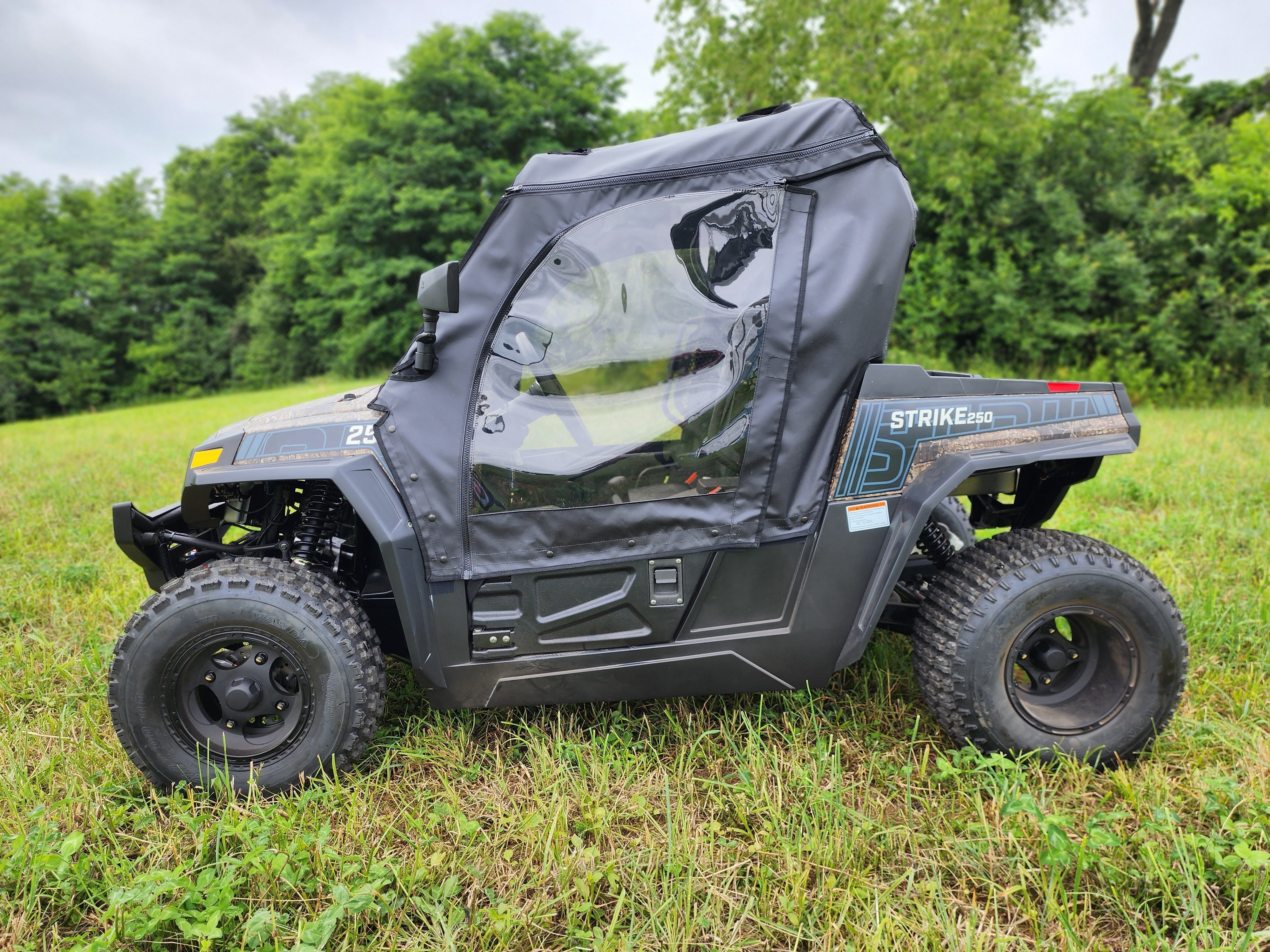 Photo of HiSun Strike 250 - Soft Doors by 3 Star UTV - Premium Enclosures for UTVs / Side by Sides