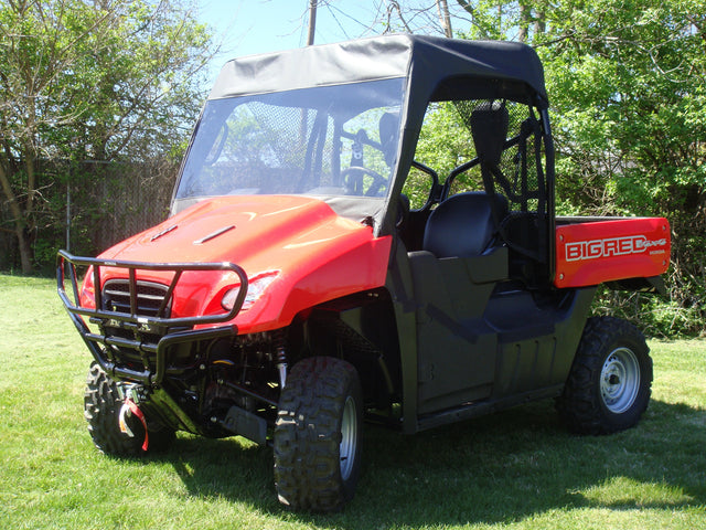 Photo of Honda Big Red - Full Cab Enclosure with Vinyl Windshield by 3 Star UTV - Premium Enclosures for UTVs / Side by Sides