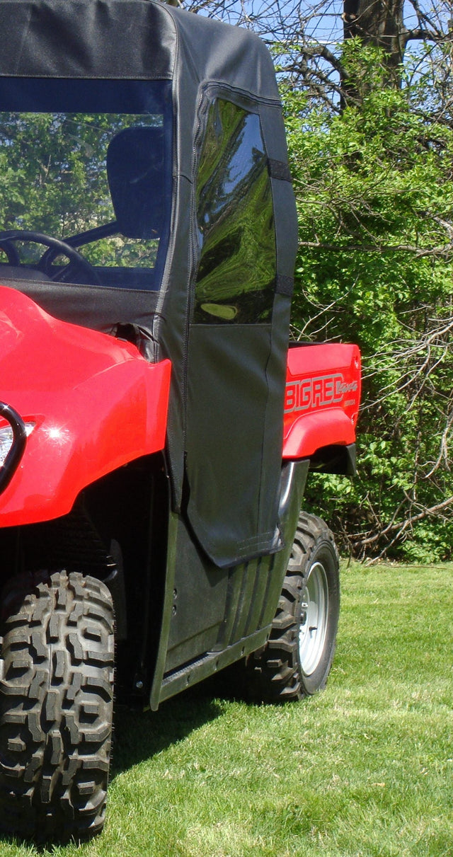 Photo of Honda Big Red - Soft Doors by 3 Star UTV - Premium Enclosures for UTVs / Side by Sides