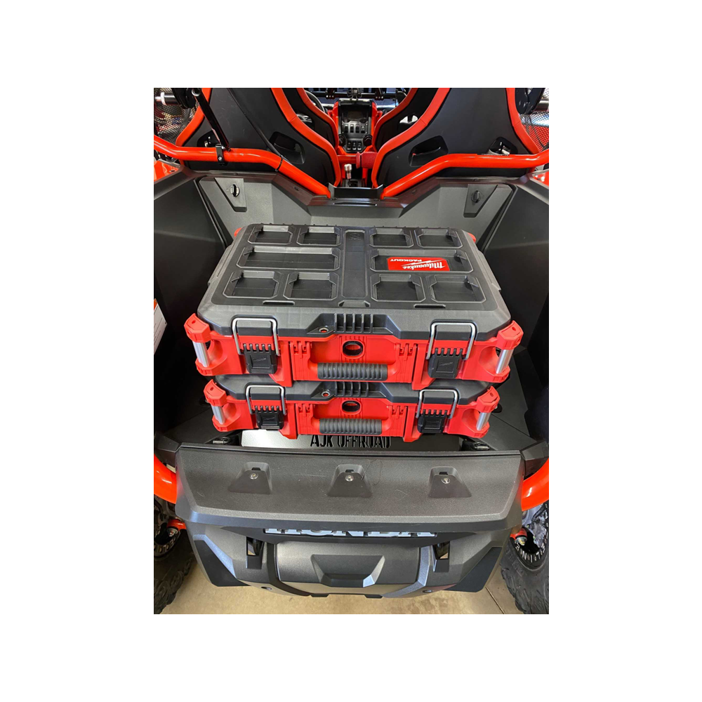 Photo of Honda Talon Milwaukee Packout mount by AJK Offroad - Premium for UTVs / Side by Sides