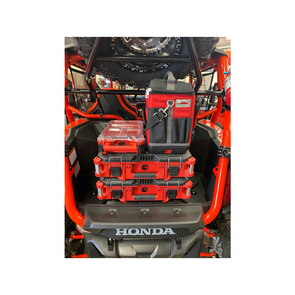 Photo of Honda Talon Milwaukee Packout mount by AJK Offroad - Premium for UTVs / Side by Sides