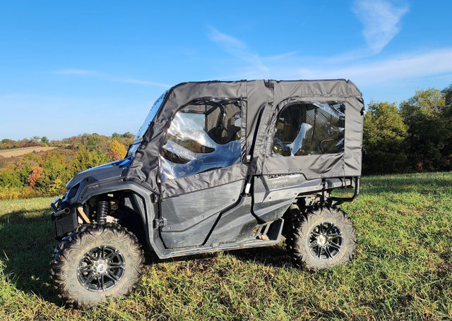 Photo of Honda Pioneer 1000-5 - Door/Rear Window Combo (Upper Doors/Rear Panel) by 3 Star UTV - Premium Enclosures for UTVs / Side by Sides