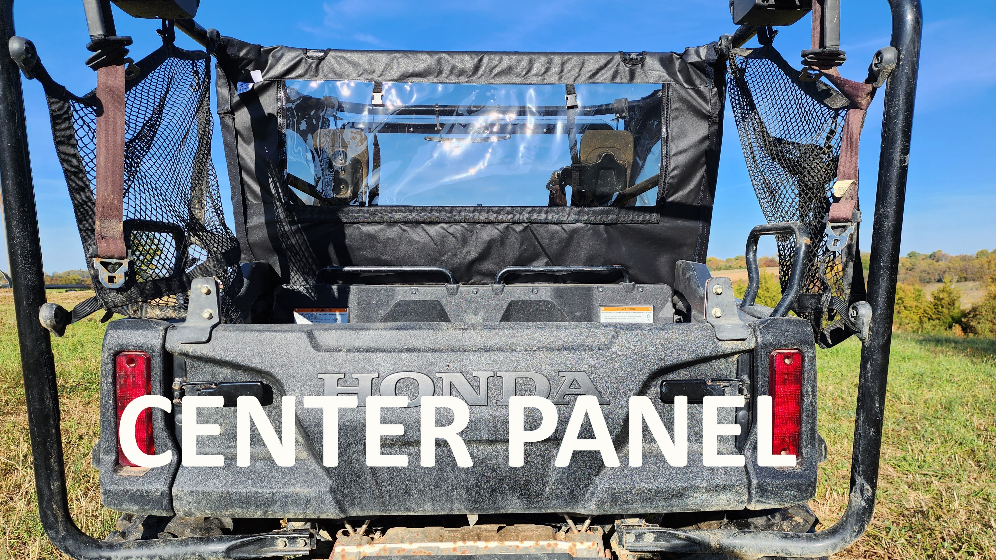 Photo of Honda Pioneer 1000-5 - Door/Rear Window Combo (Upper Doors/Rear Panel/Center Panel) by 3 Star UTV - Premium Enclosures for UTVs / Side by Sides