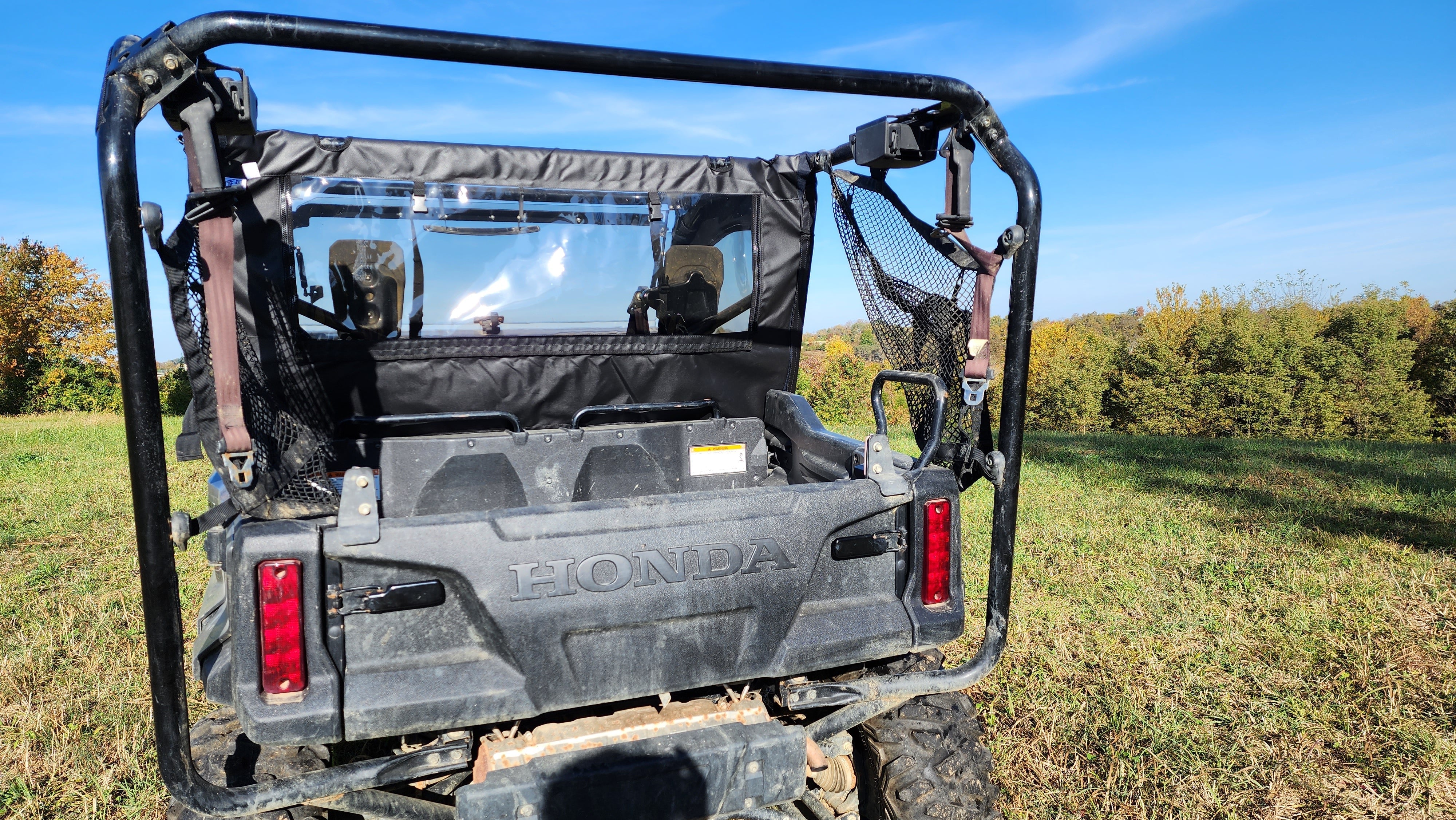 Photo of Honda Pioneer 1000-5 - Soft Center Panel by 3 Star UTV - Premium Enclosures for UTVs / Side by Sides