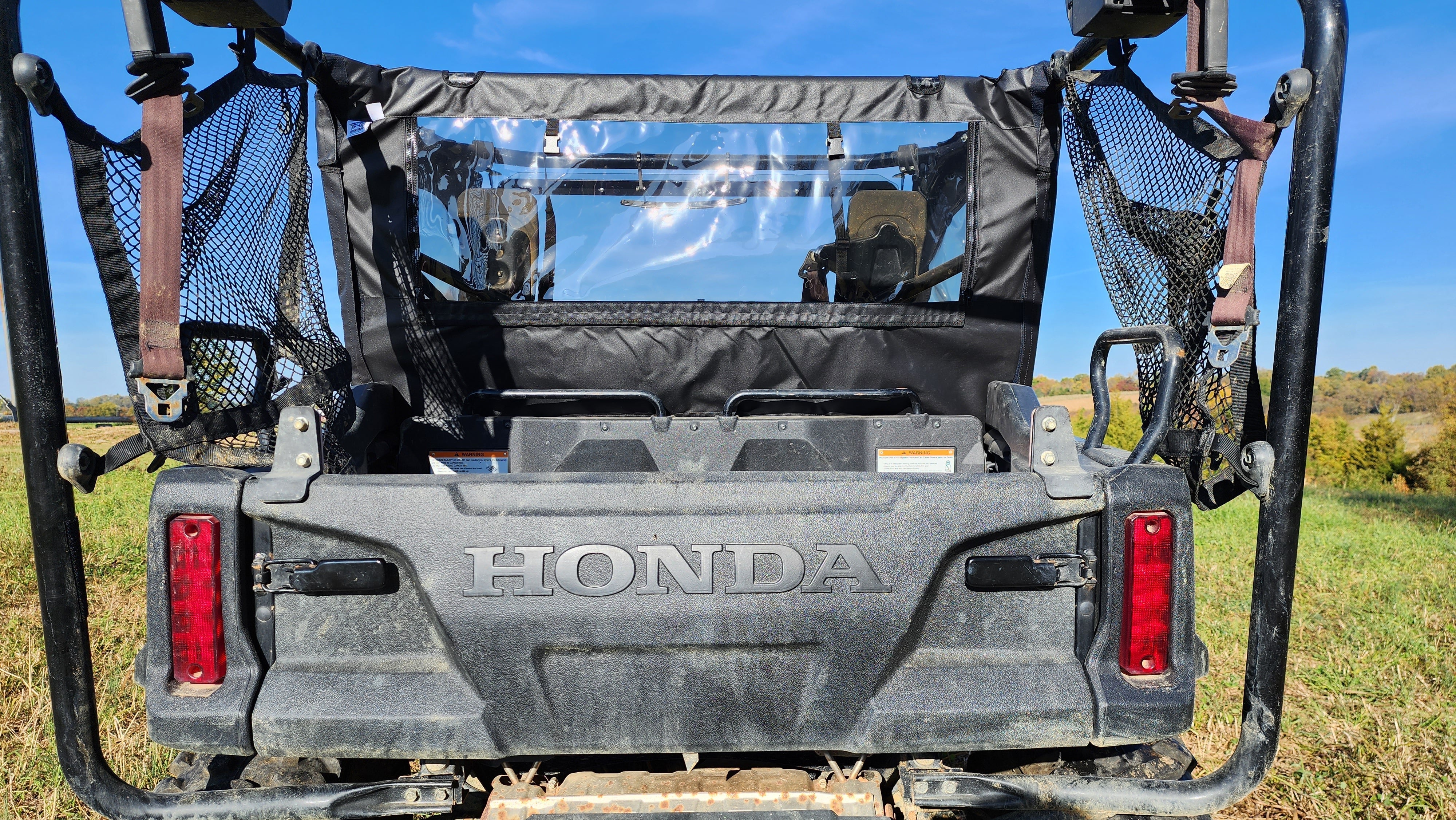 Photo of Honda Pioneer 1000-5 - Soft Center Panel by 3 Star UTV - Premium Enclosures for UTVs / Side by Sides