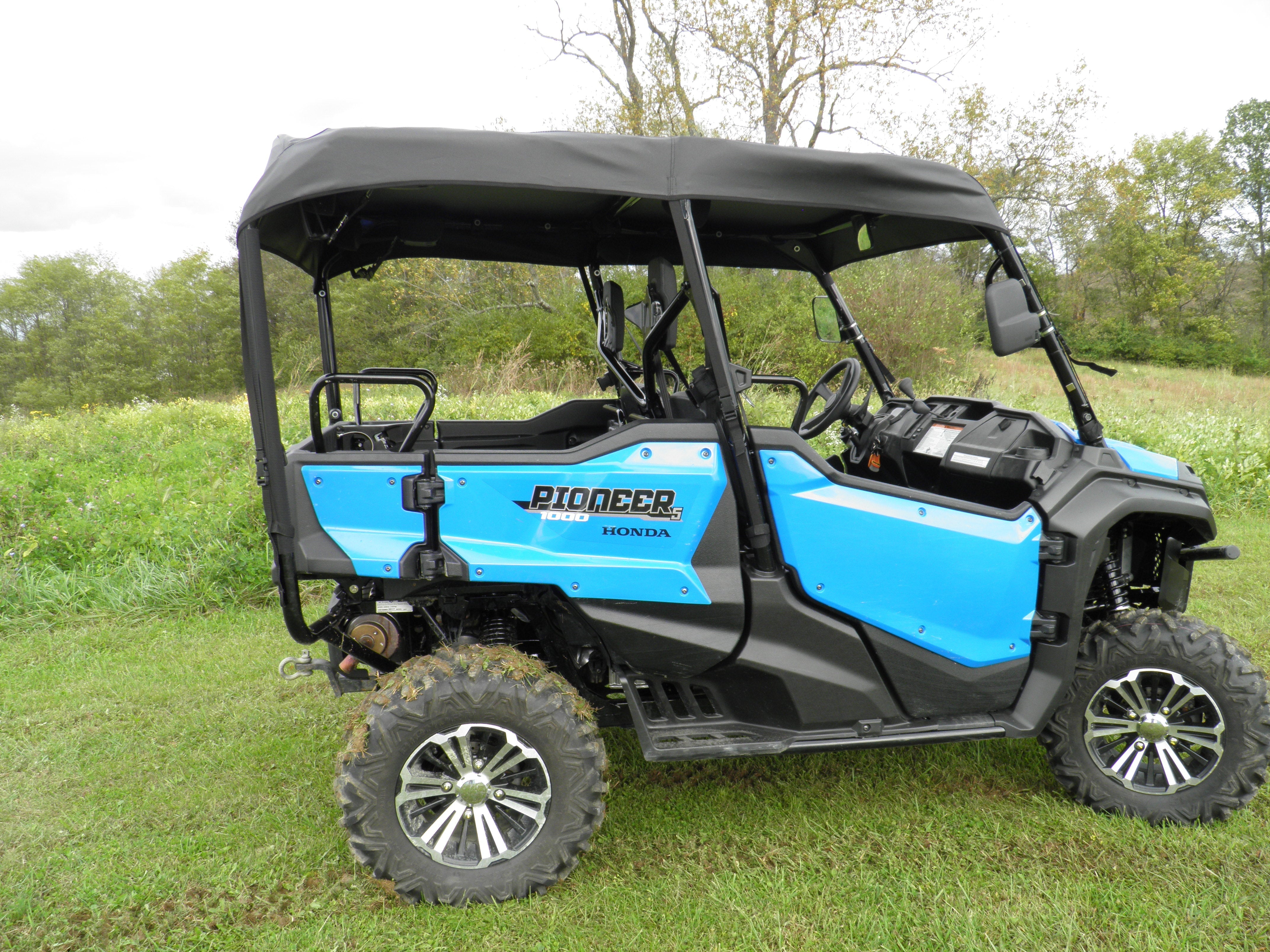 Photo of Honda Pioneer 1000-5 - Soft Top by 3 Star UTV - Premium Enclosures for UTVs / Side by Sides