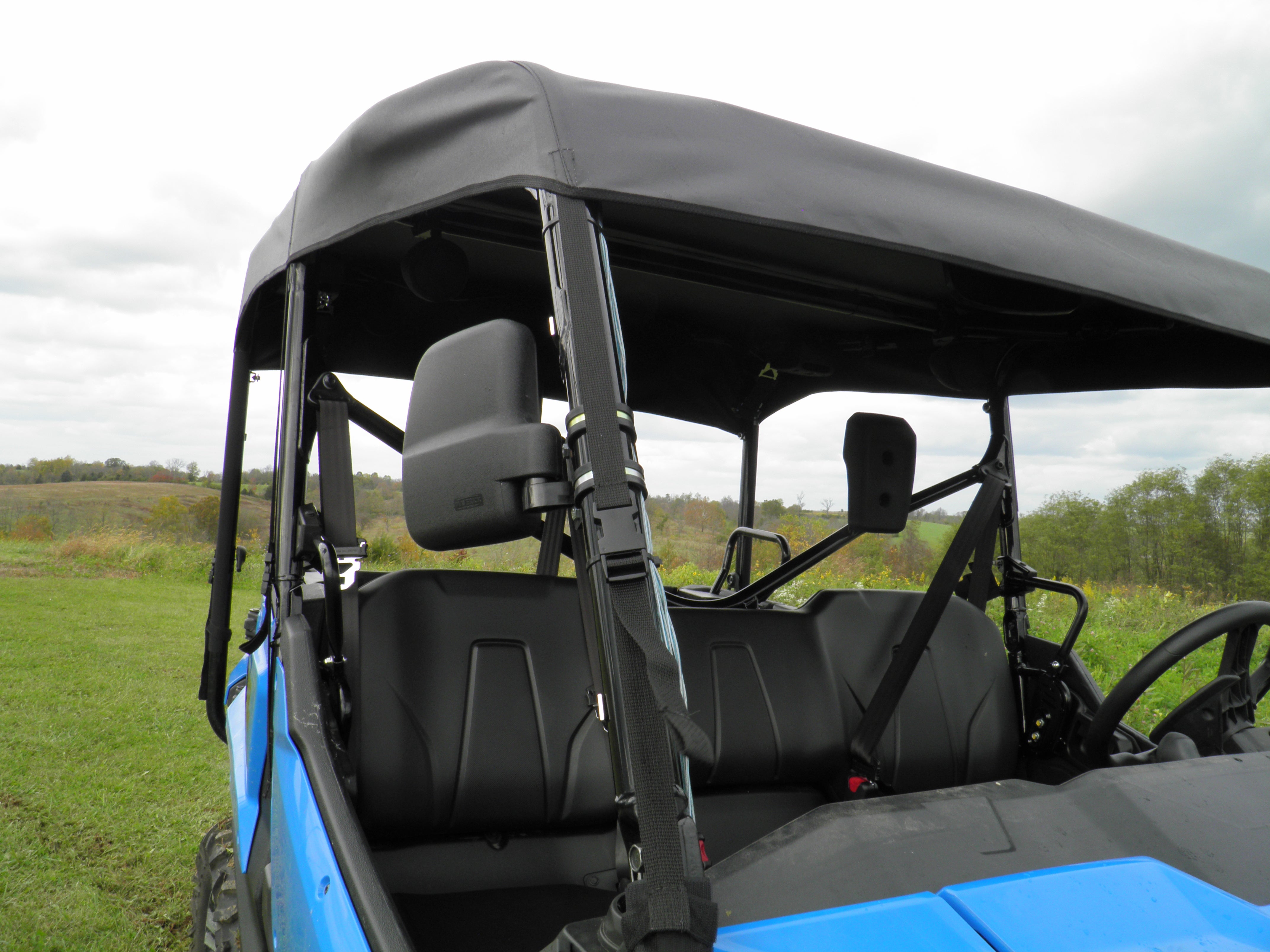Photo of Honda Pioneer 1000-5 - Soft Top for Hard Windshield by 3 Star UTV - Premium Enclosures for UTVs / Side by Sides