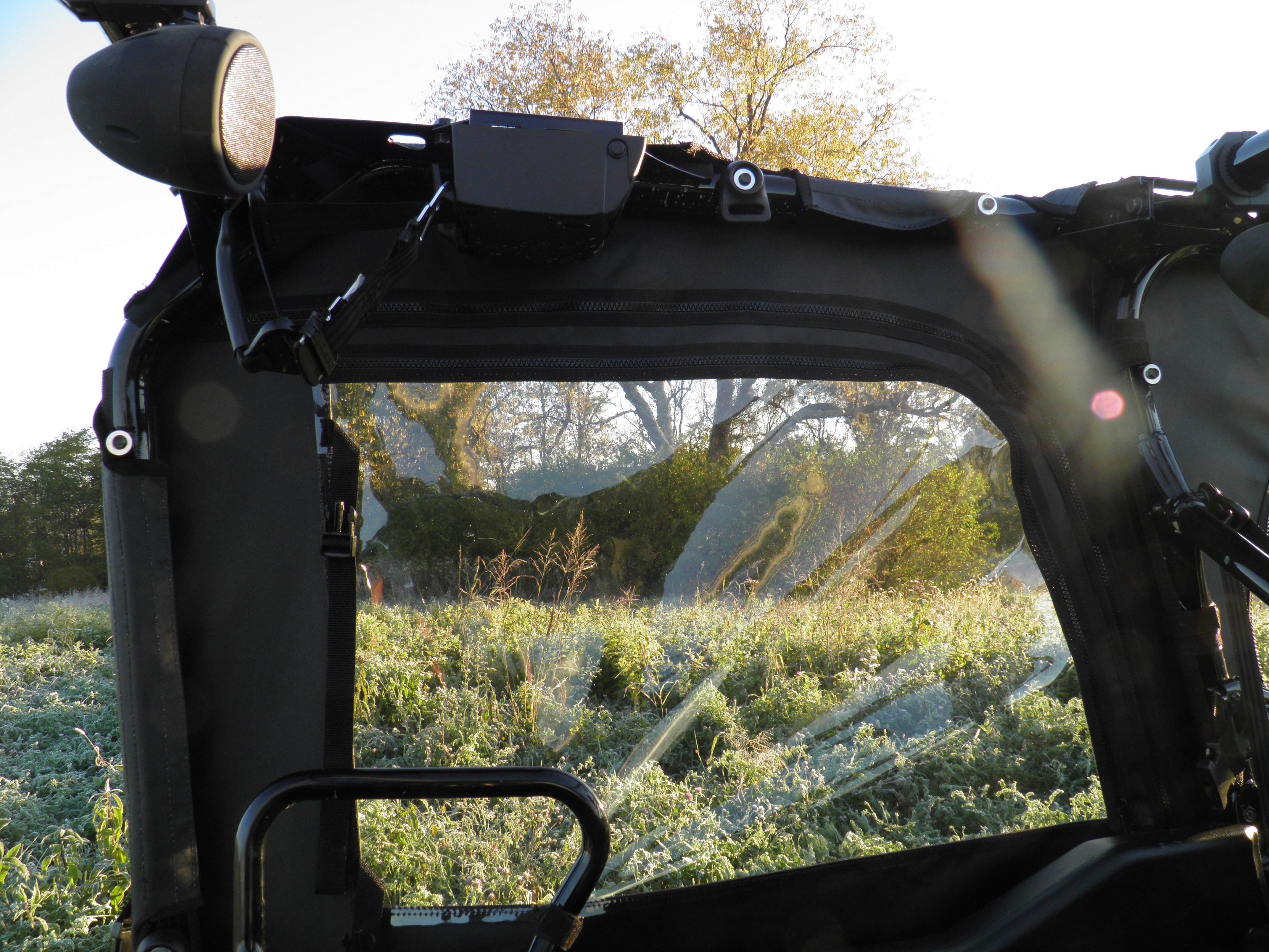 Photo of Honda Pioneer 1000-5 - Upper Soft Front and Rear Doors by 3 Star UTV - Premium Enclosures for UTVs / Side by Sides