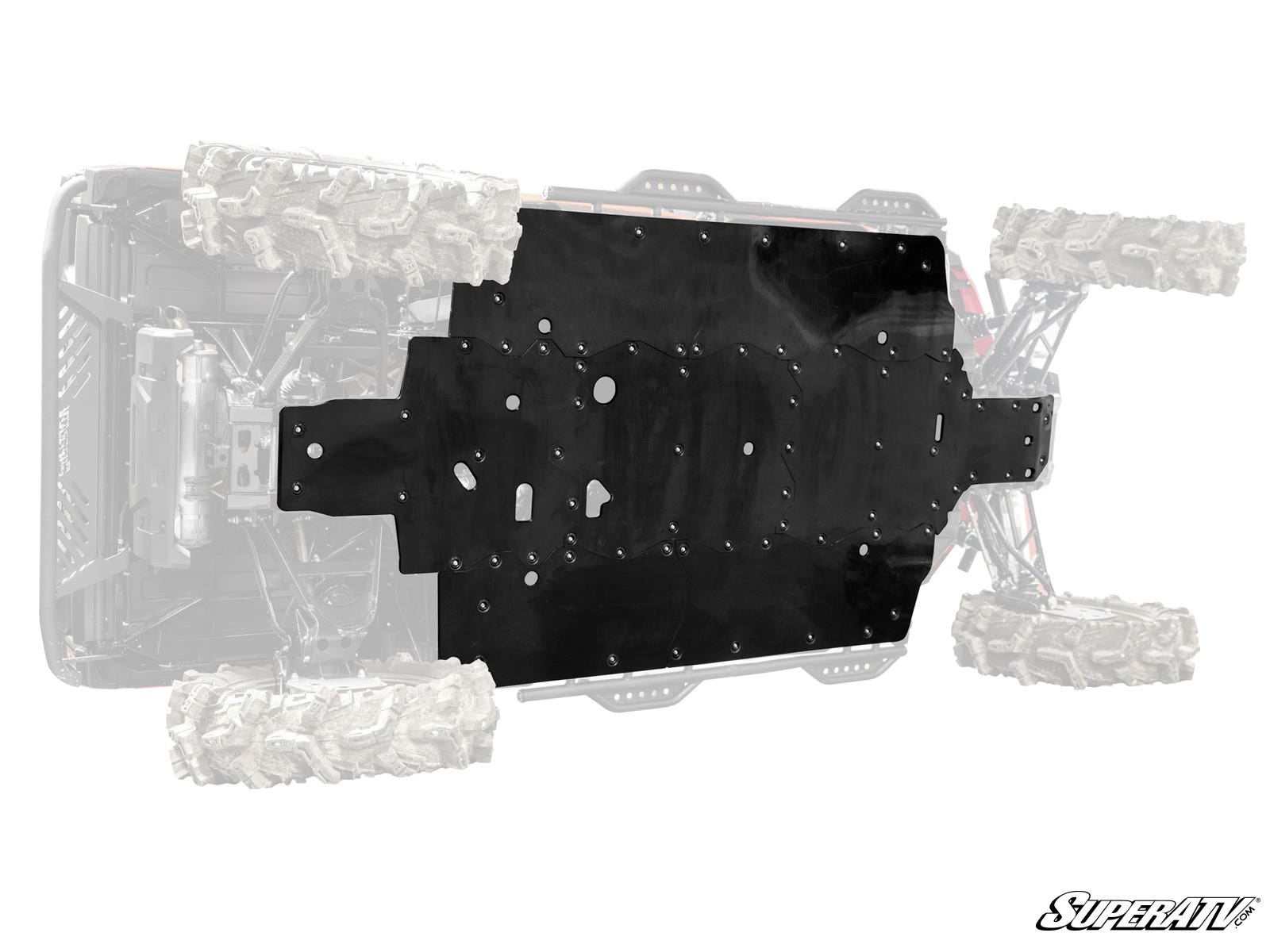 Photo of SuperATV Honda Pioneer 1000-6 Full Skid Plate by SuperATV - Premium Skid Plates & Guards for UTVs / Side by Sides