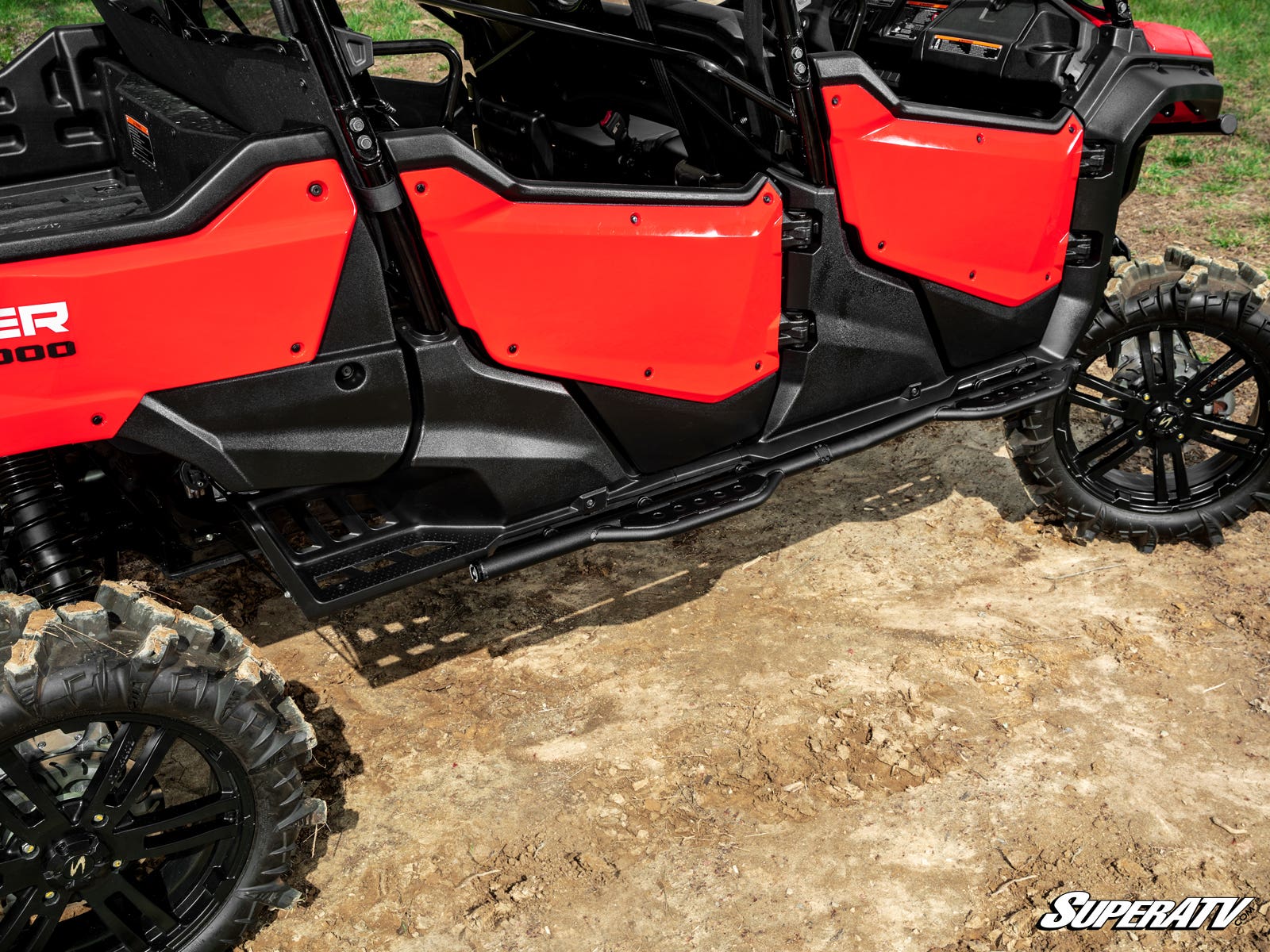 Photo of SuperATV Honda Pioneer 1000-6 Heavy-Duty Nerf Bars by SuperATV - Premium Nerf Bars for UTVs / Side by Sides