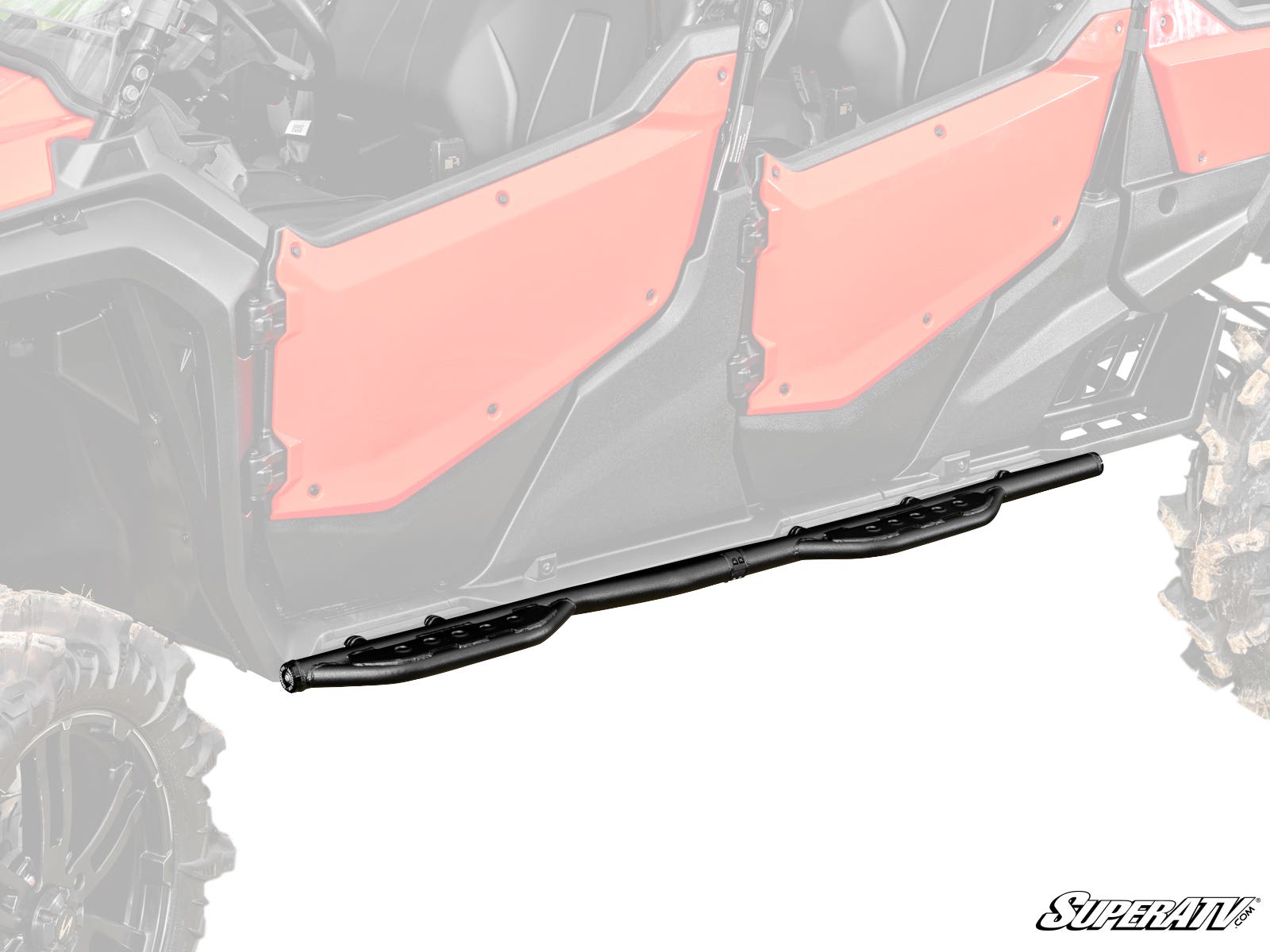 Photo of SuperATV Honda Pioneer 1000-6 Heavy-Duty Nerf Bars by SuperATV - Premium Nerf Bars for UTVs / Side by Sides