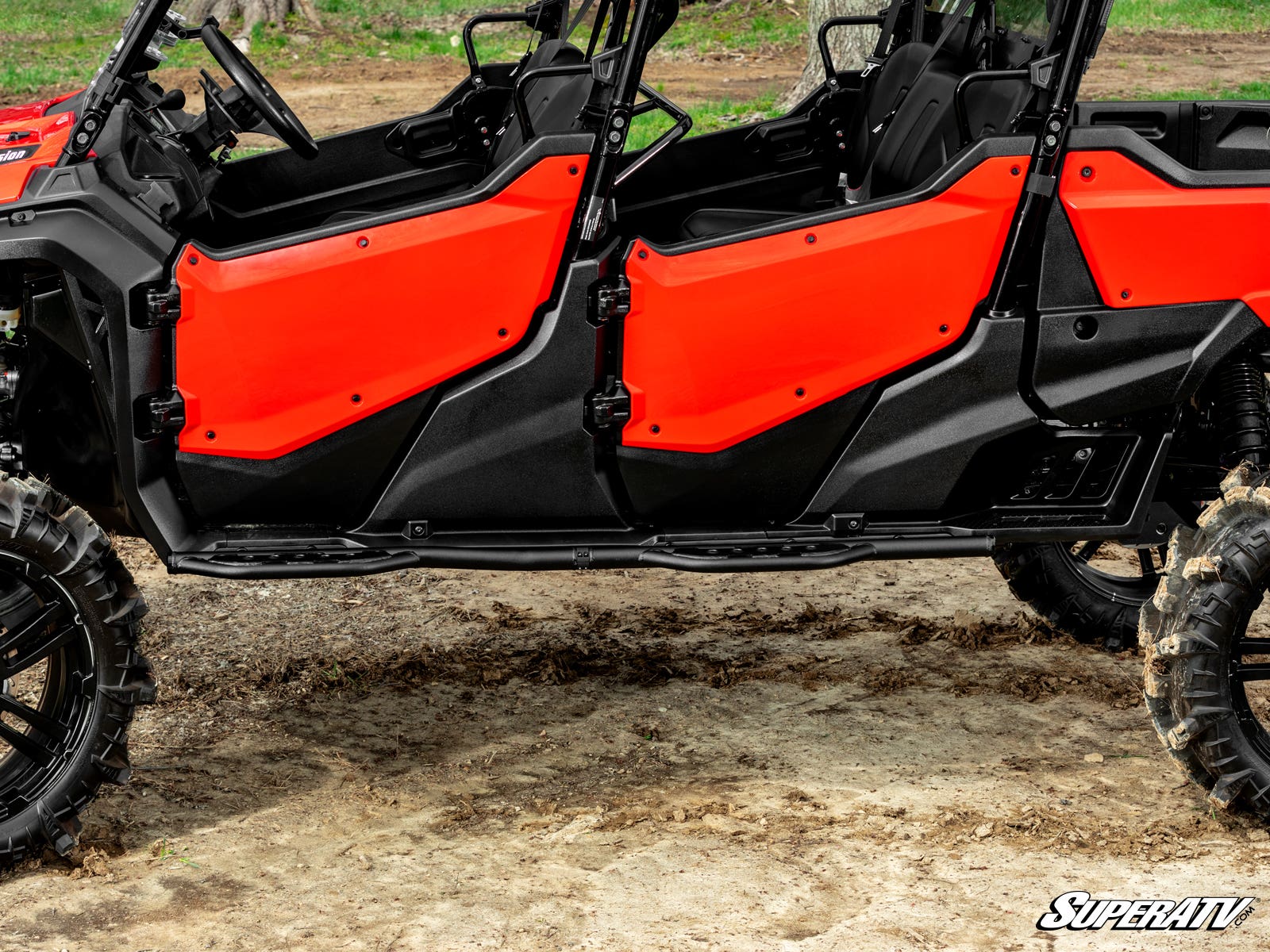 Photo of SuperATV Honda Pioneer 1000-6 Heavy-Duty Nerf Bars by SuperATV - Premium Nerf Bars for UTVs / Side by Sides