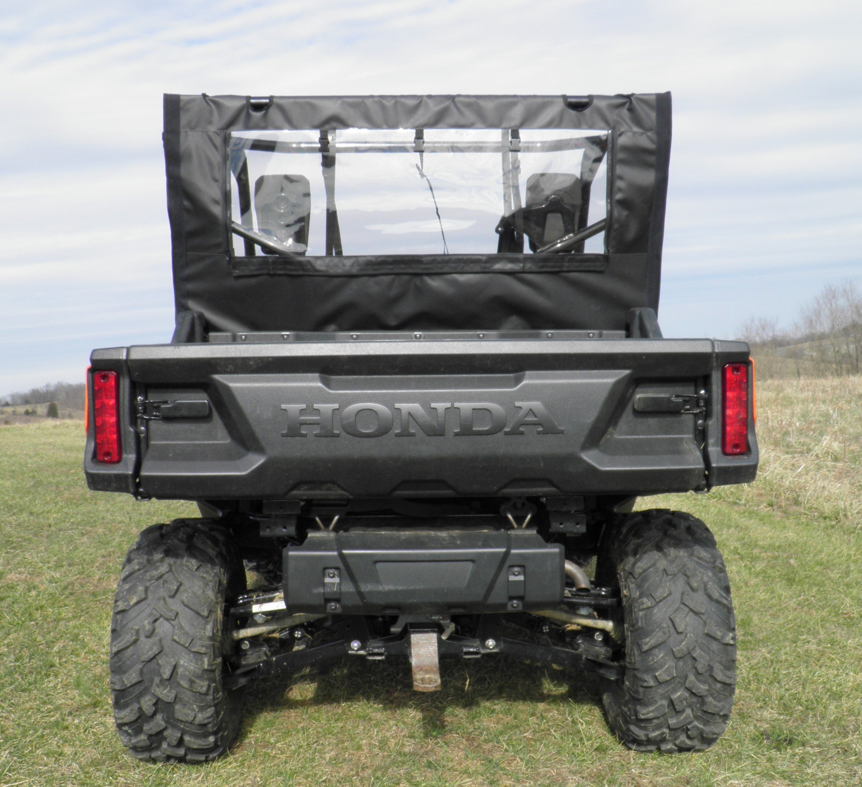 Photo of Honda Pioneer 1000 - Door/Rear Window Combo (Upper Doors) by 3 Star UTV - Premium Enclosures for UTVs / Side by Sides
