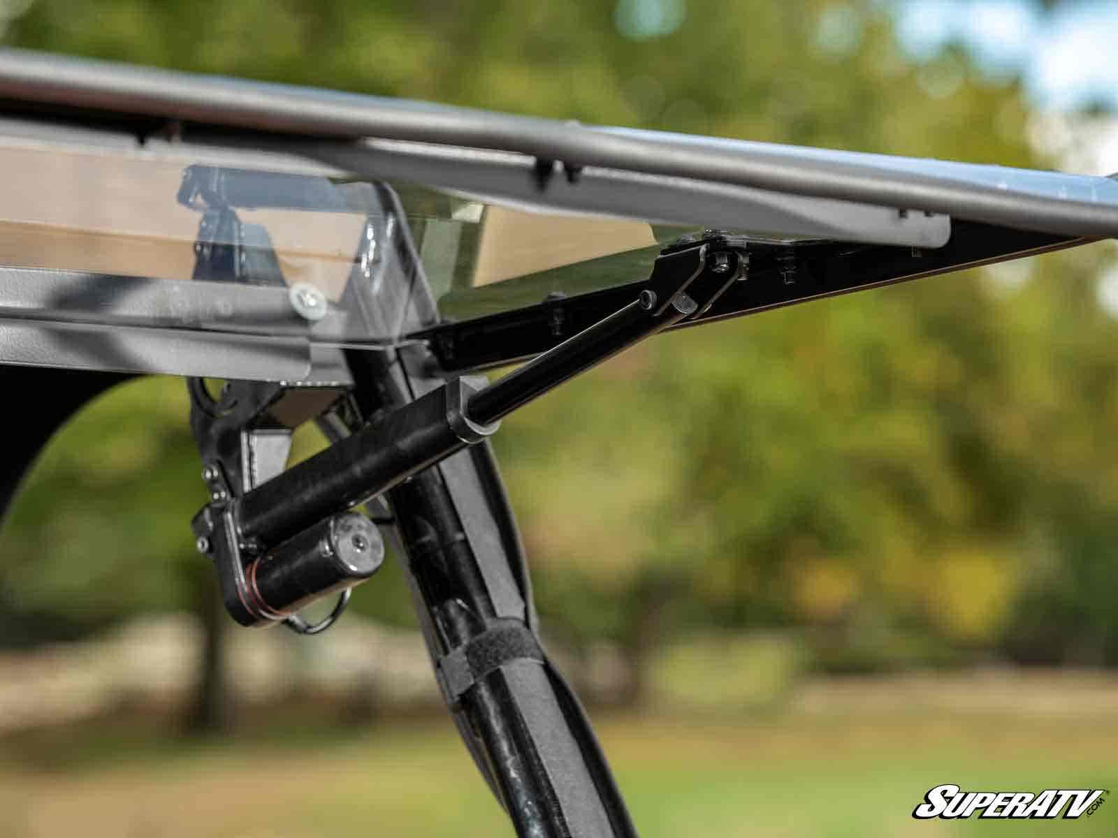 Photo of SuperATV Honda Pioneer 1000 MaxDrive Power Flip Windshield by SuperATV - Premium Windshields for UTVs / Side by Sides