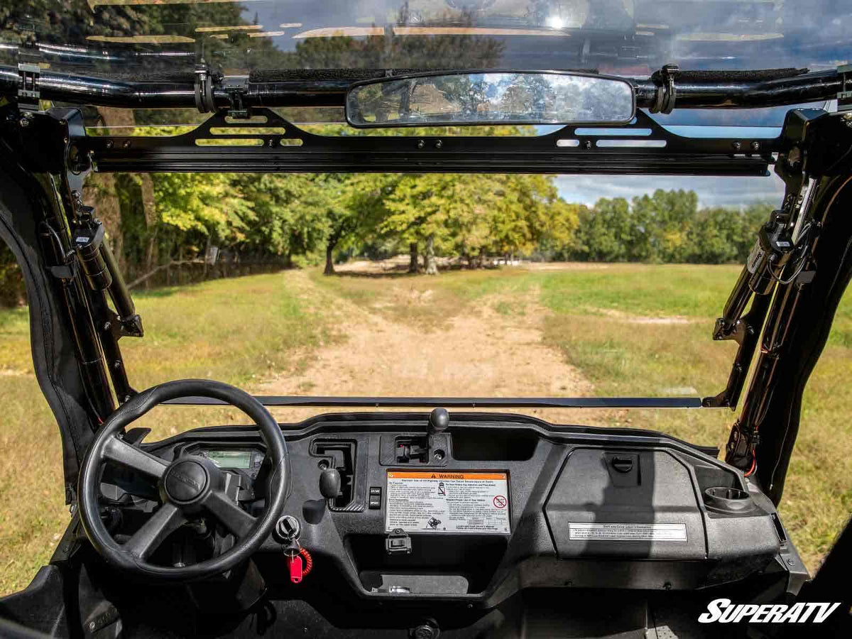 Photo of SuperATV Honda Pioneer 1000 MaxDrive Power Flip Windshield by SuperATV - Premium Windshields for UTVs / Side by Sides