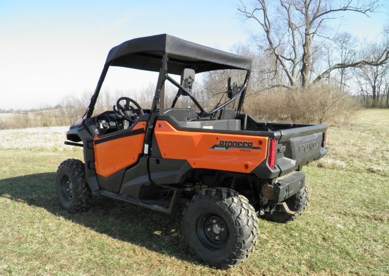Photo of Honda Pioneer 1000 - Soft Top for Hard Windshield by 3 Star UTV - Premium Enclosures for UTVs / Side by Sides