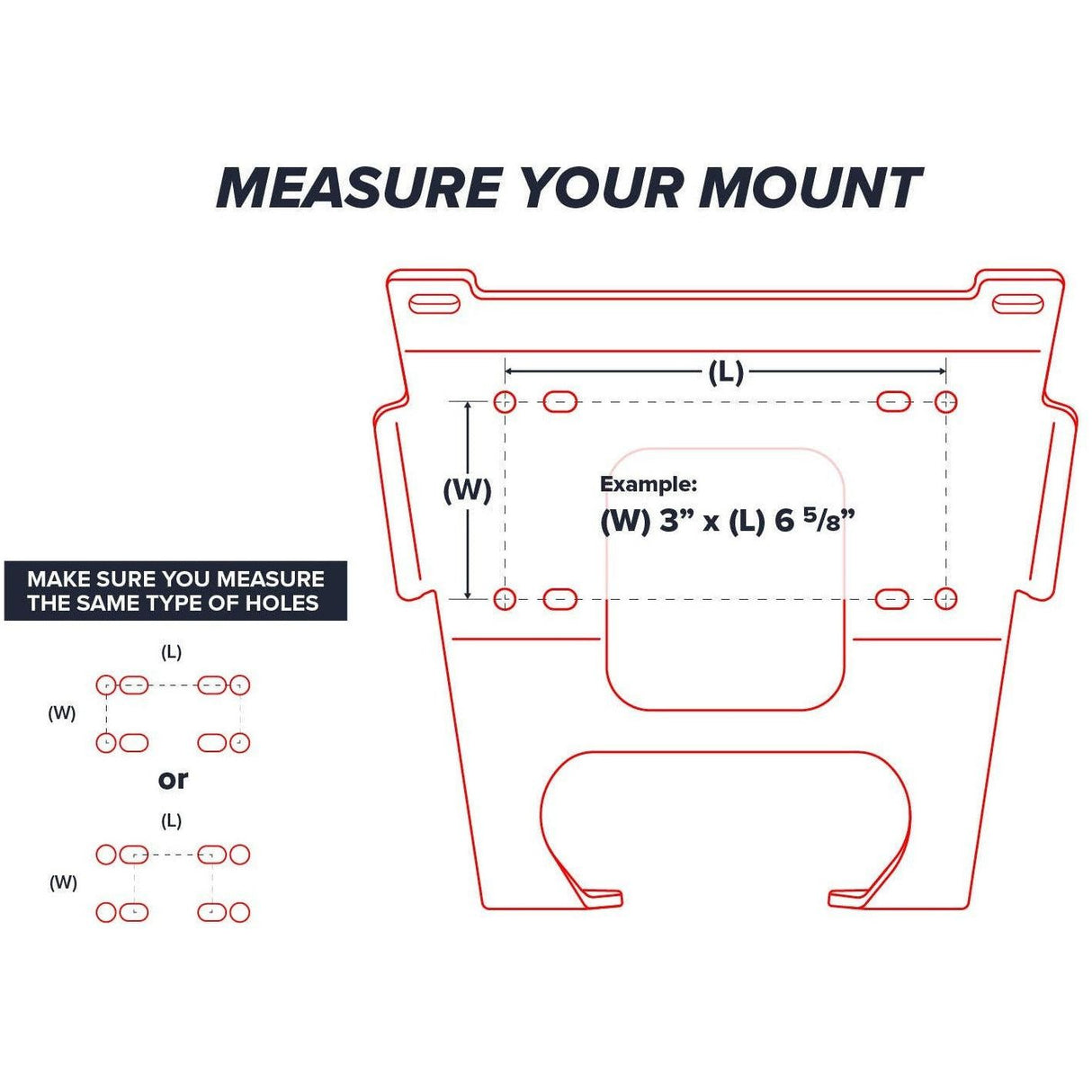 Honda Pioneer 1000 Winch Mounting Plate